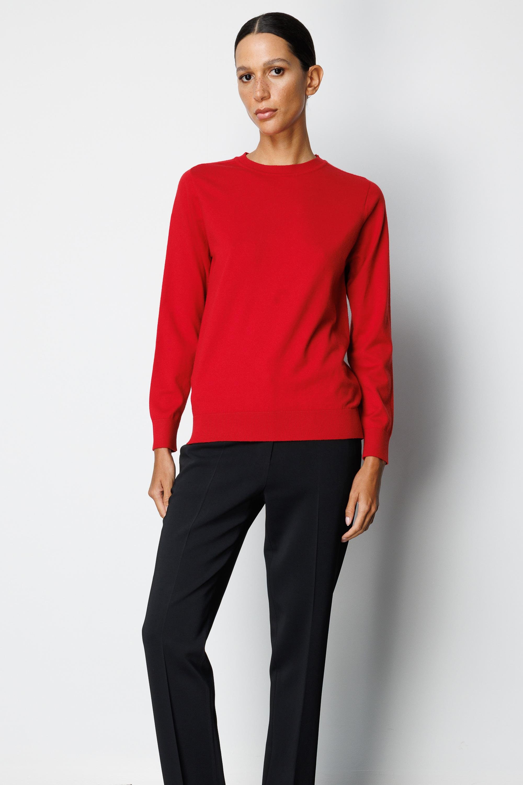 O Yaka Uzun Kol Triko