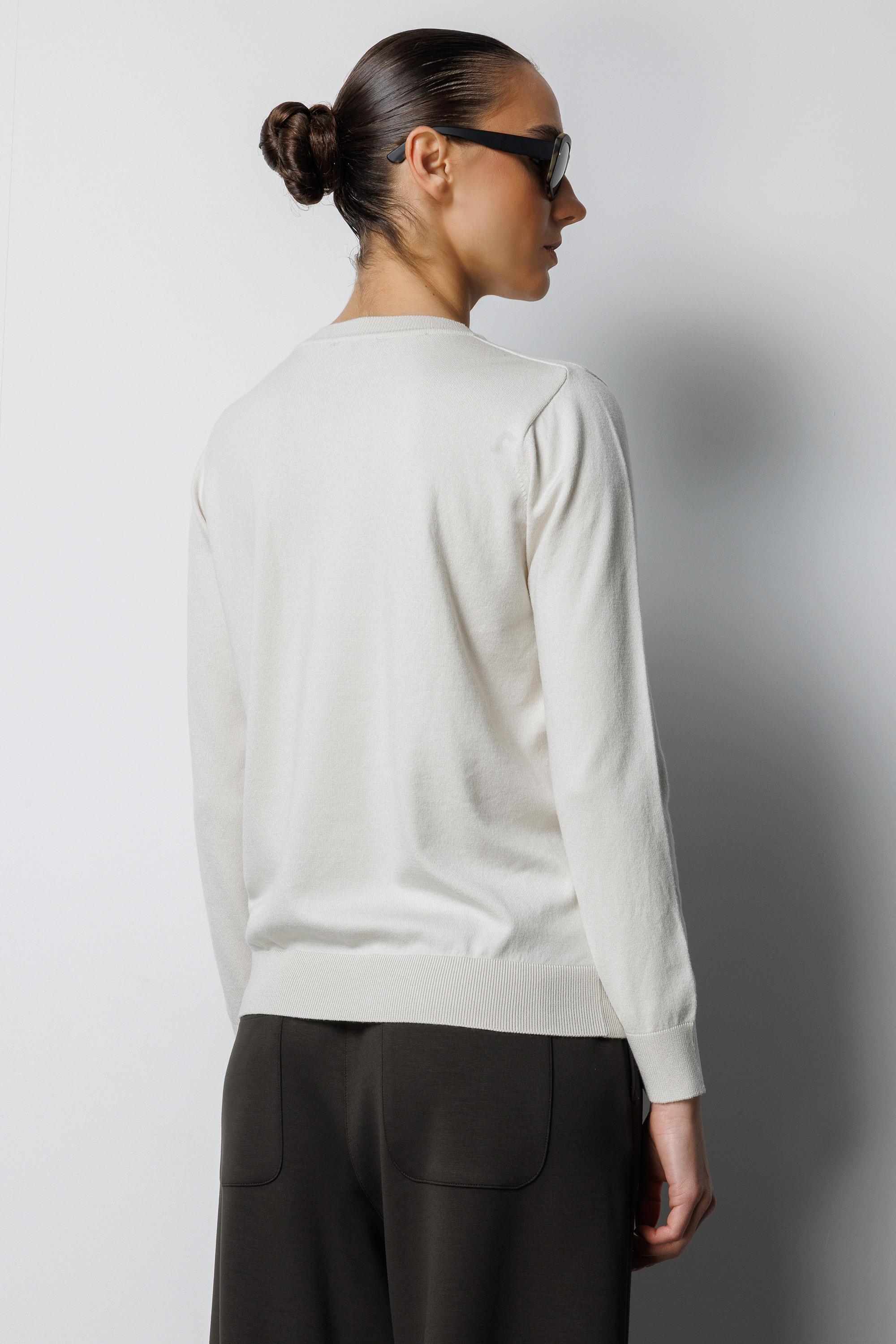 O Yaka Uzun Kol Triko