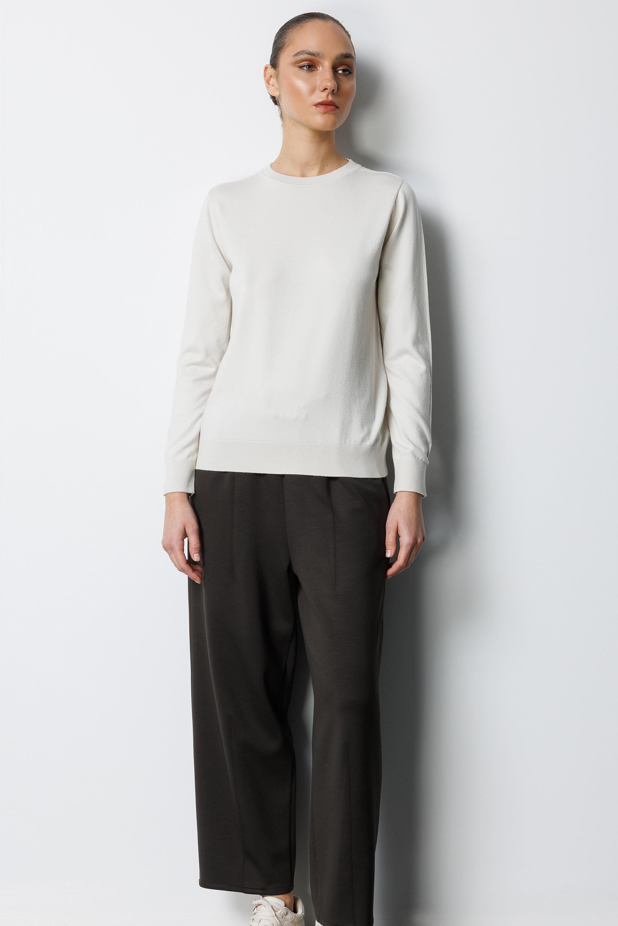 O Yaka Uzun Kol Triko