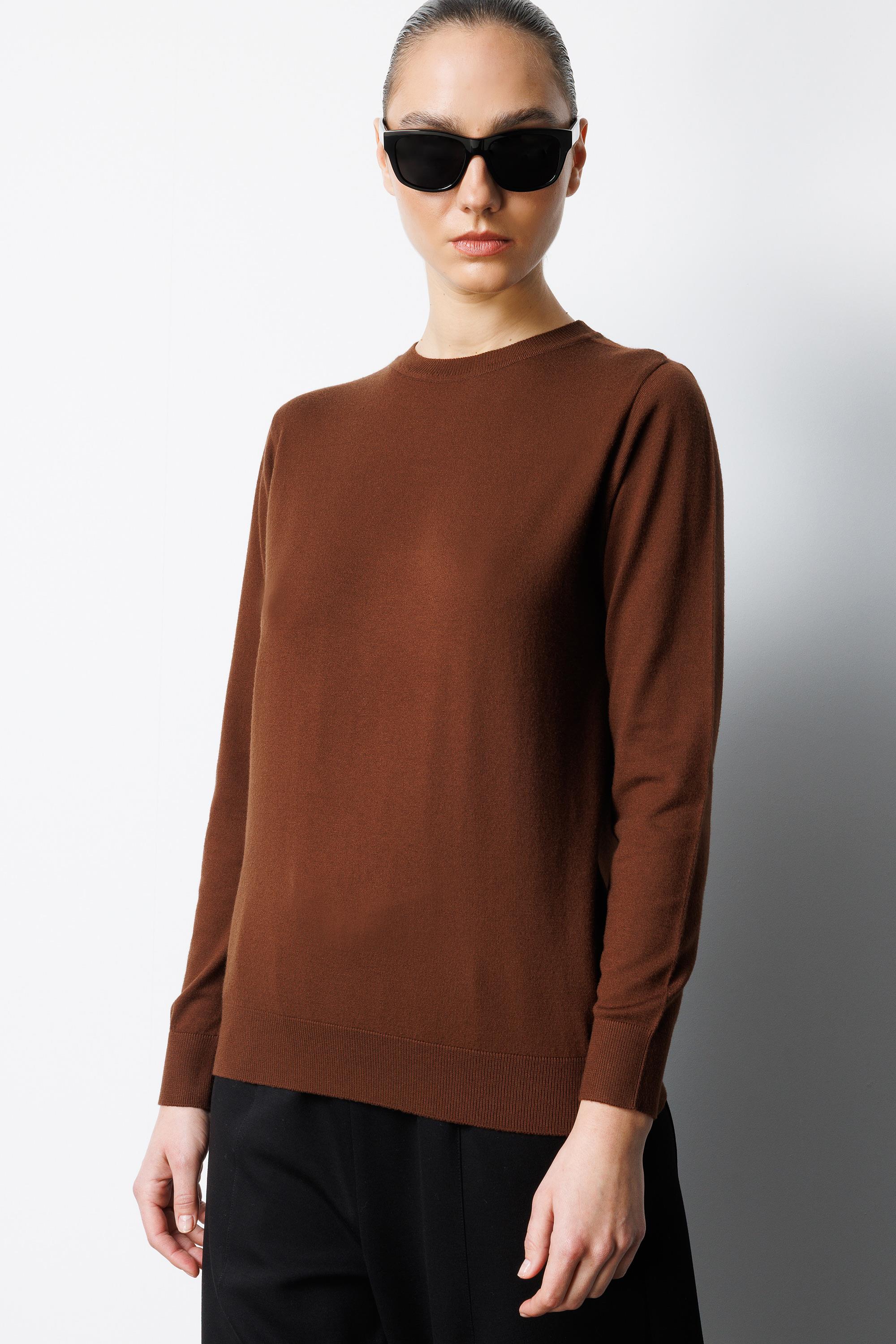 O Yaka Uzun Kol Triko