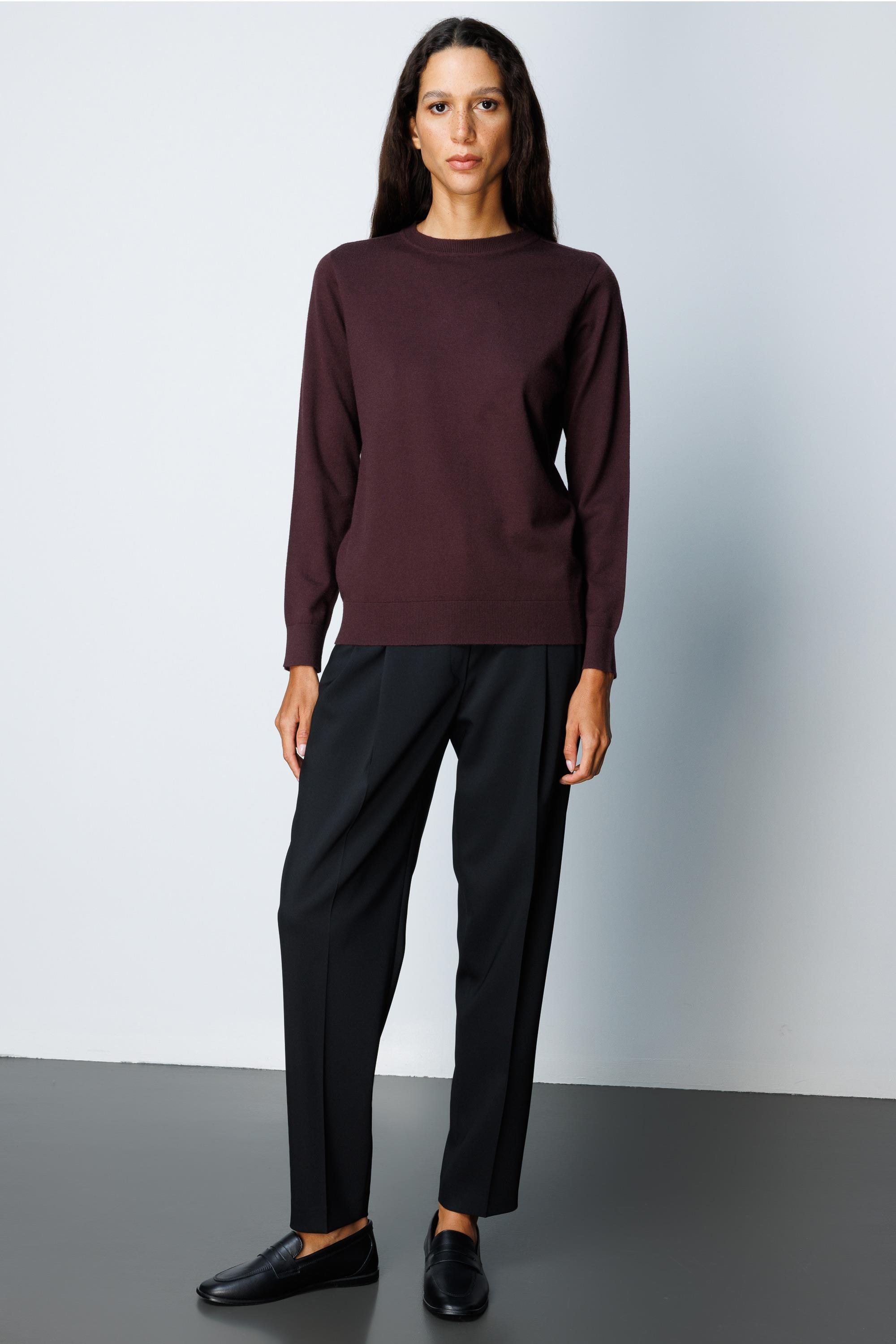 O Yaka Uzun Kol Triko