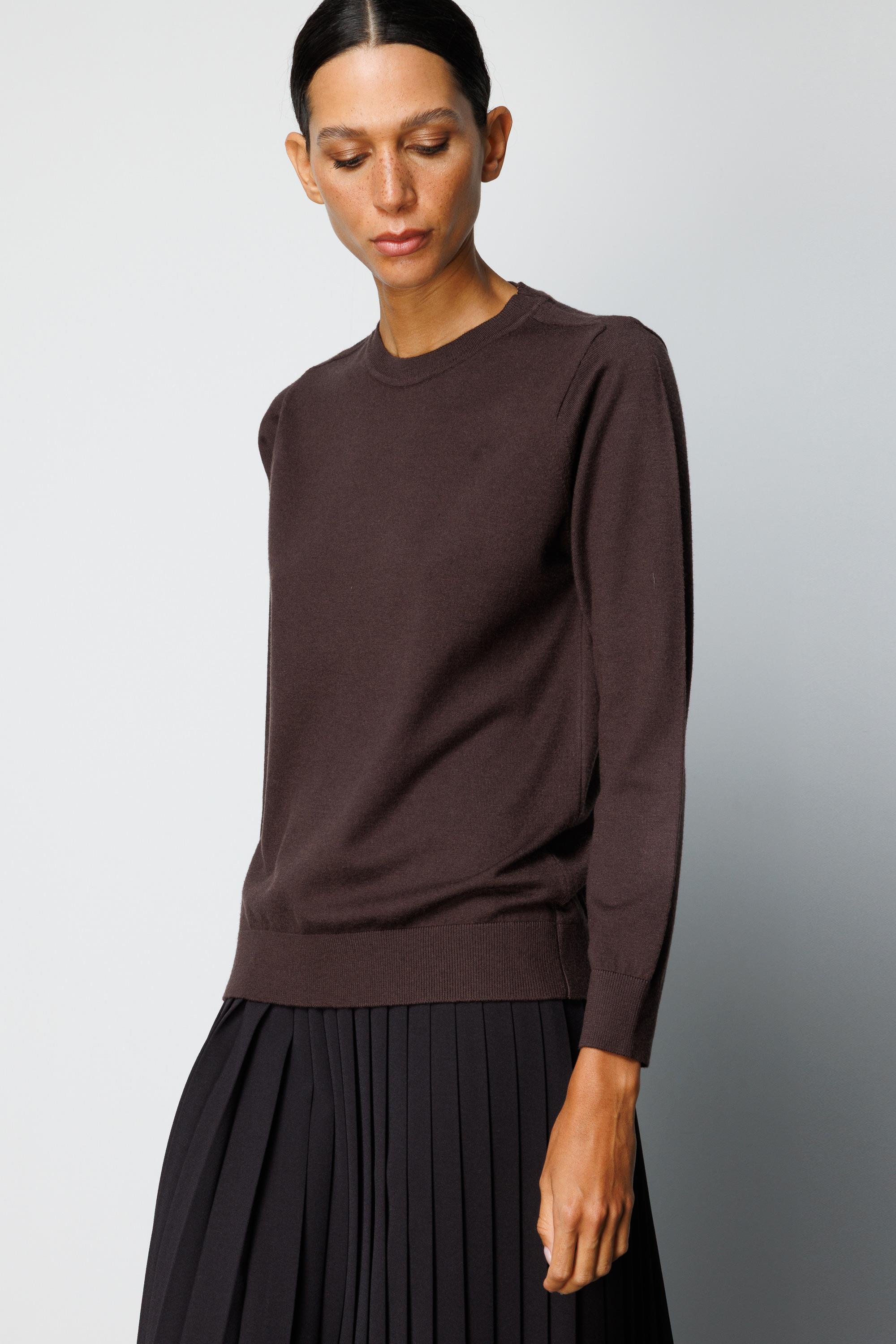 O Yaka Uzun Kol Triko