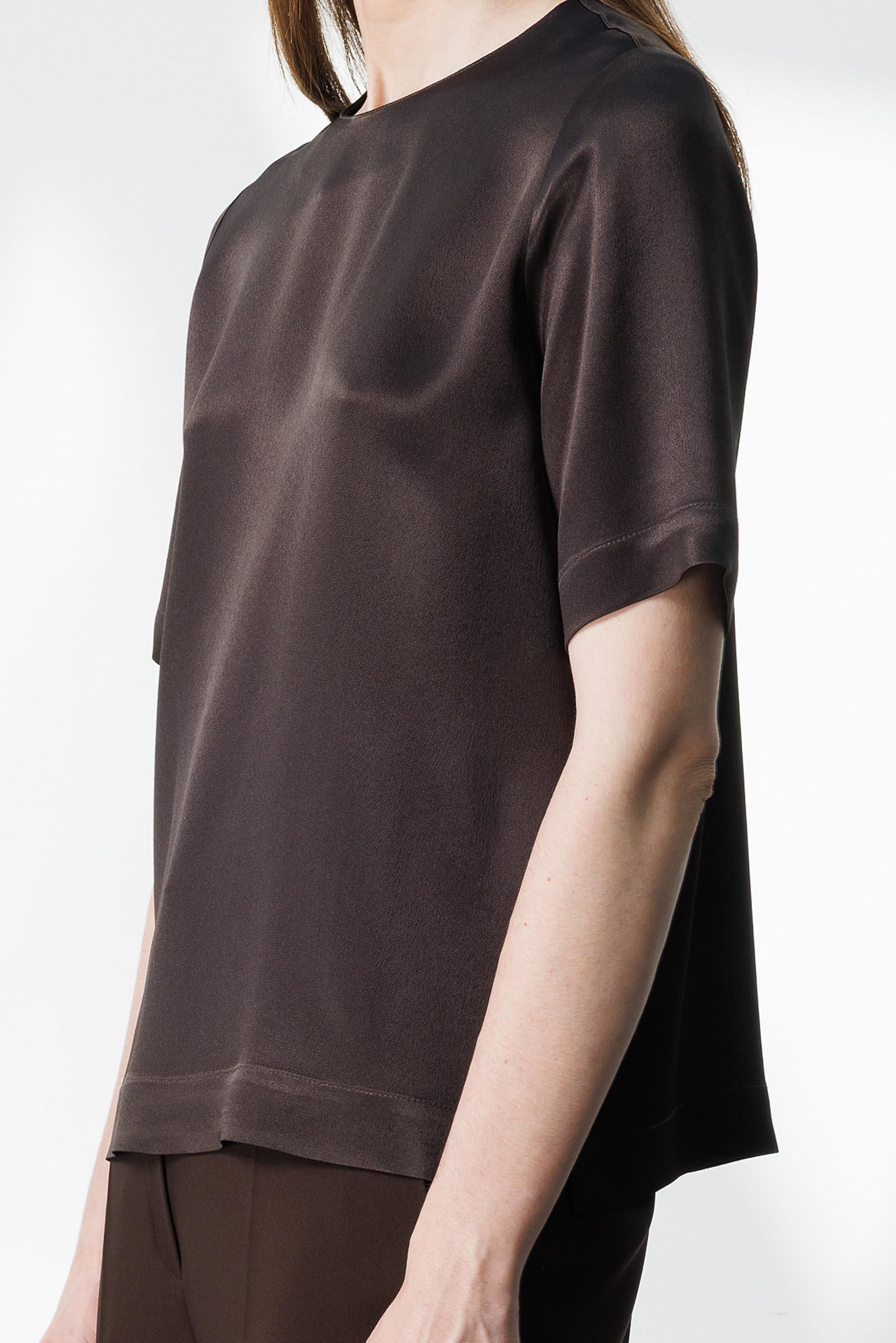 O Yaka Yarım Kol Bluz