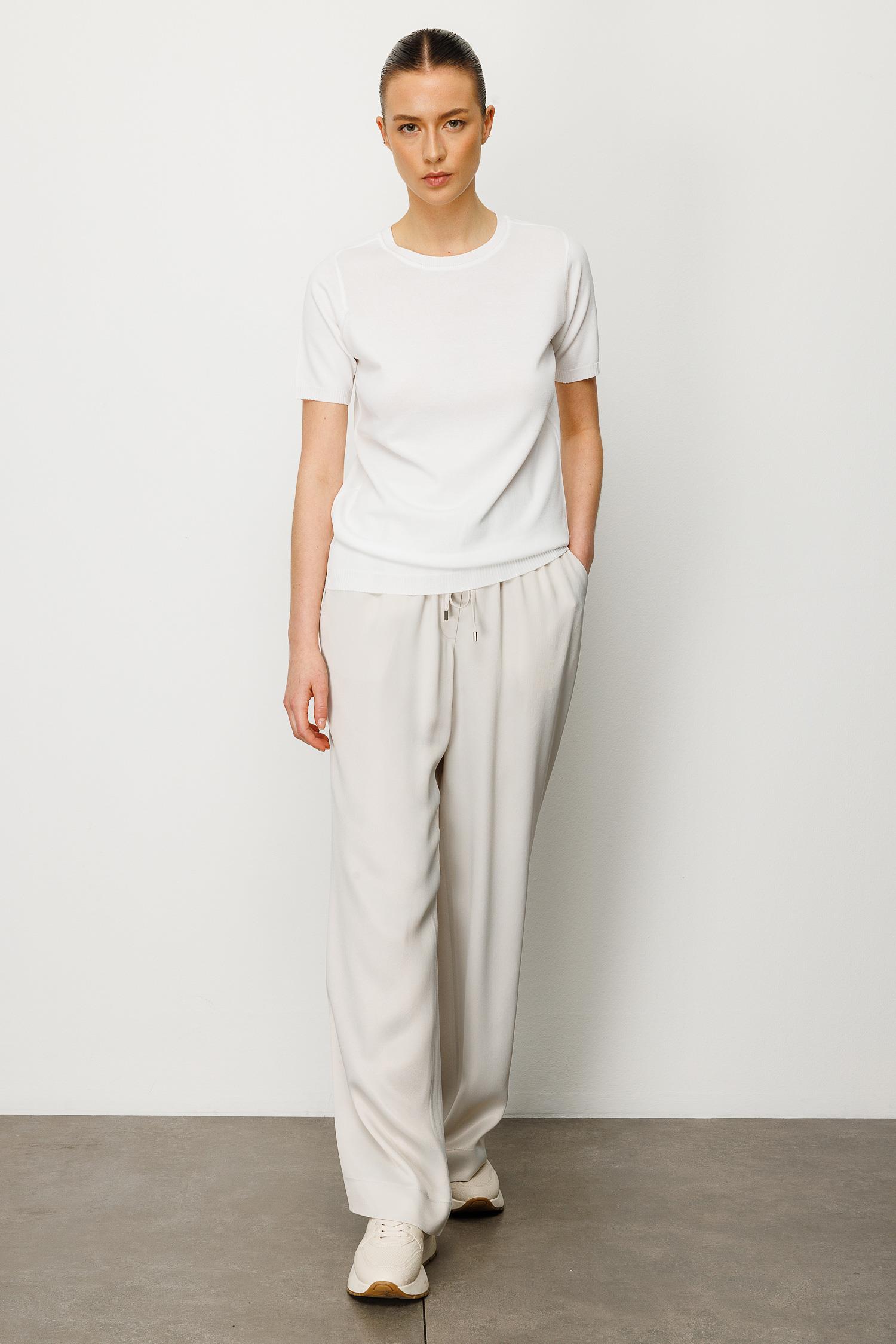 O Yaka Yarım Kol Triko