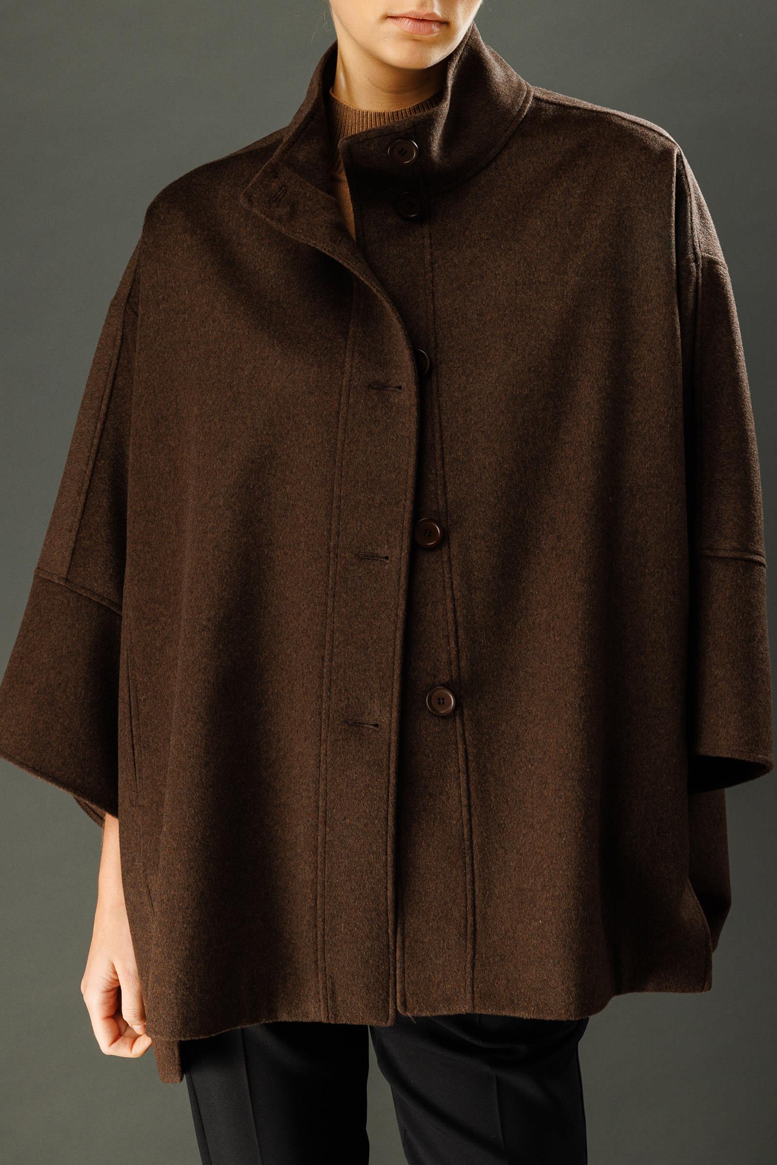 Önden Düğmeli Oversize Kaban