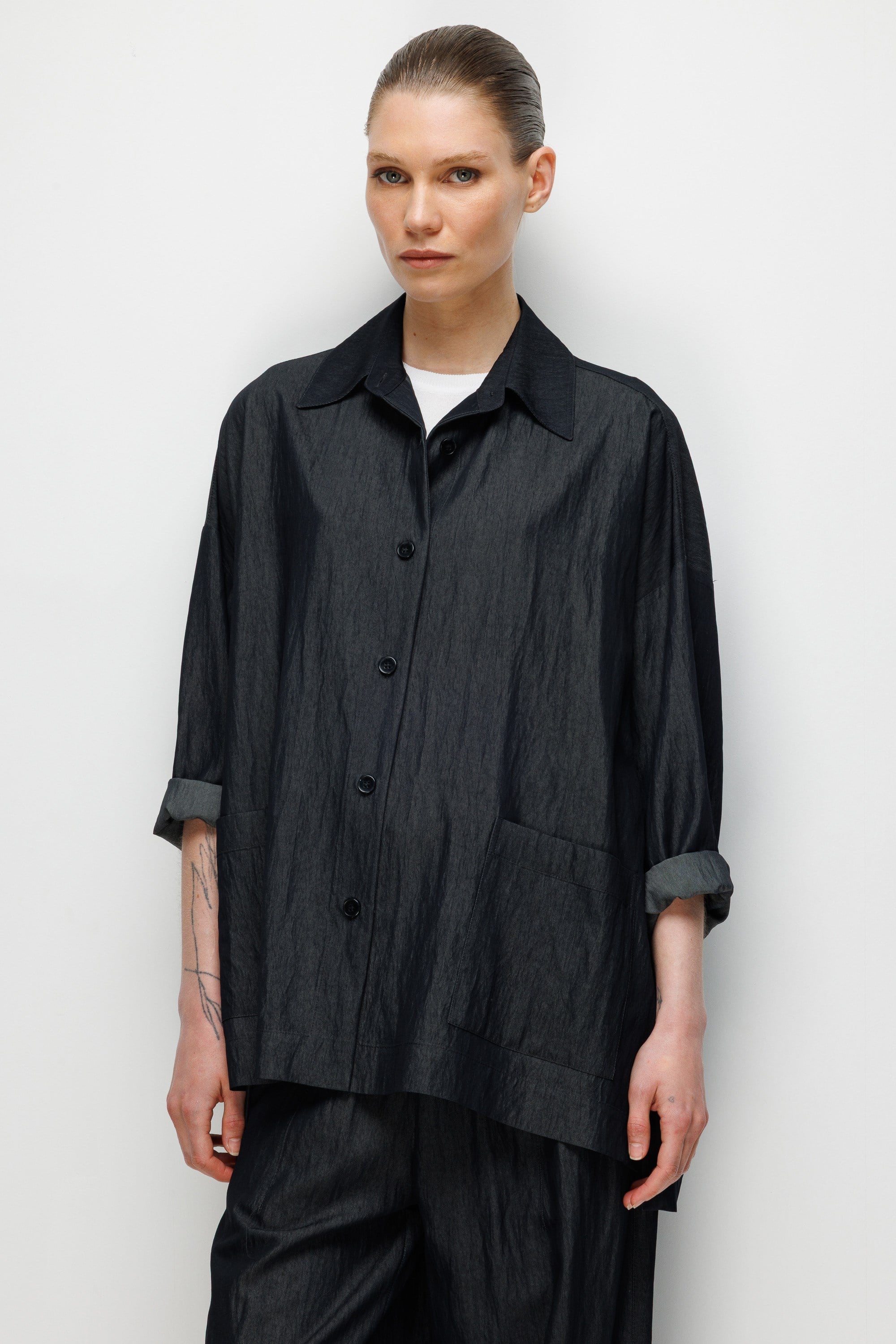 Oversize Cepli Ceket