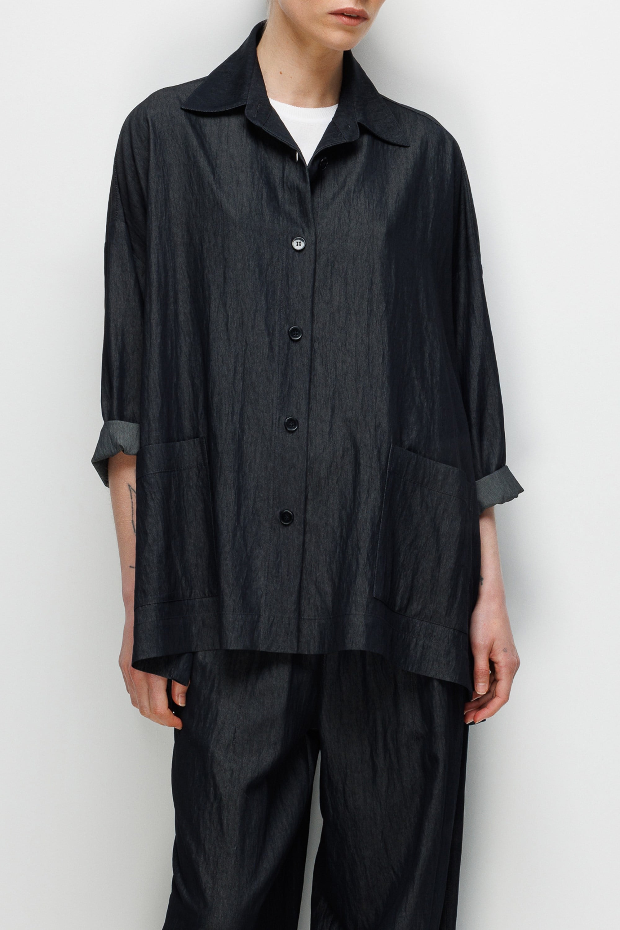 Oversize Cepli Ceket