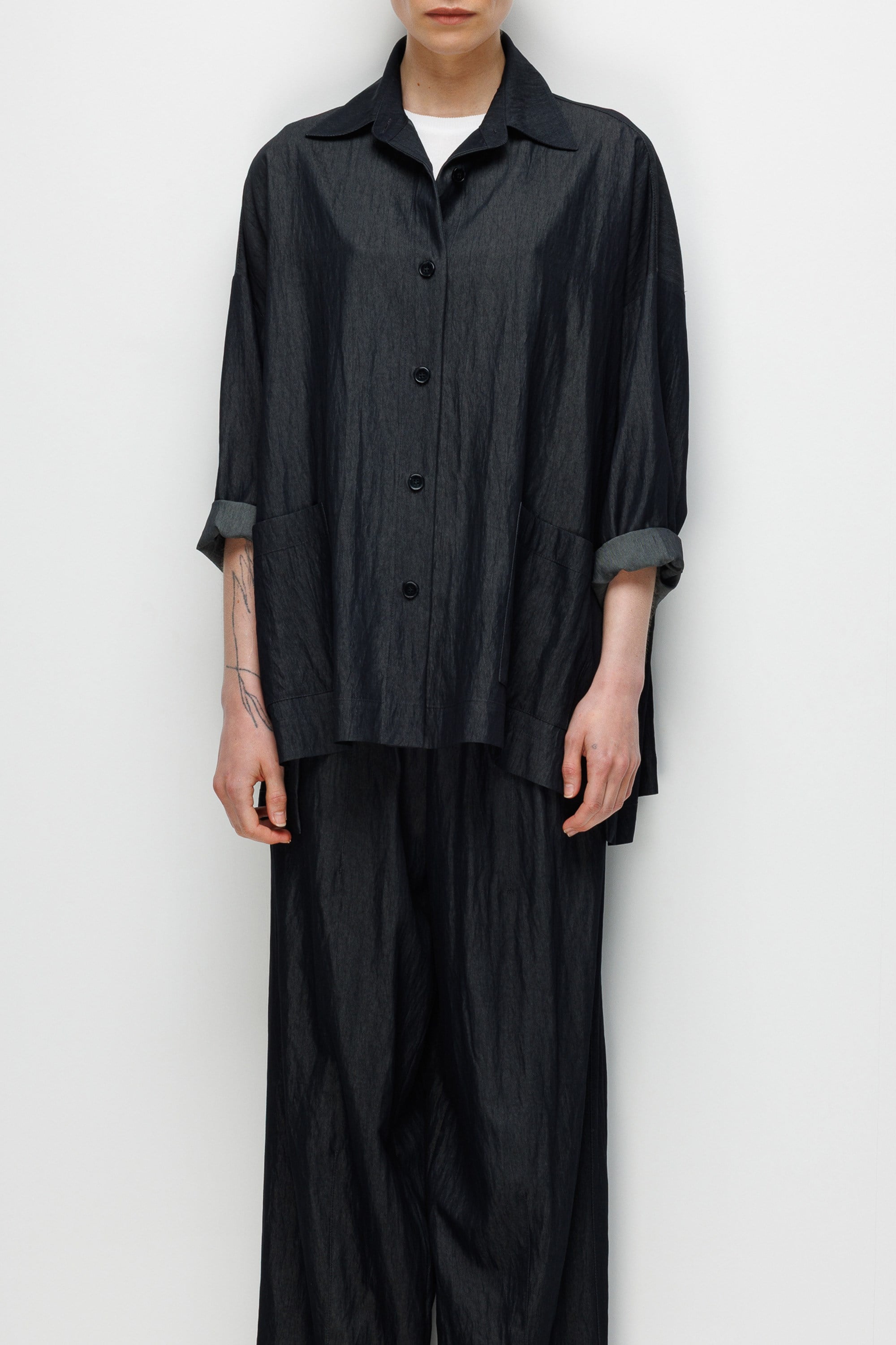 Oversize Cepli Ceket