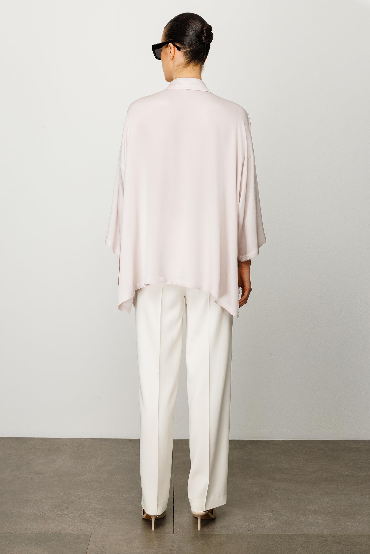 Oversize Düşük Kol Bluz