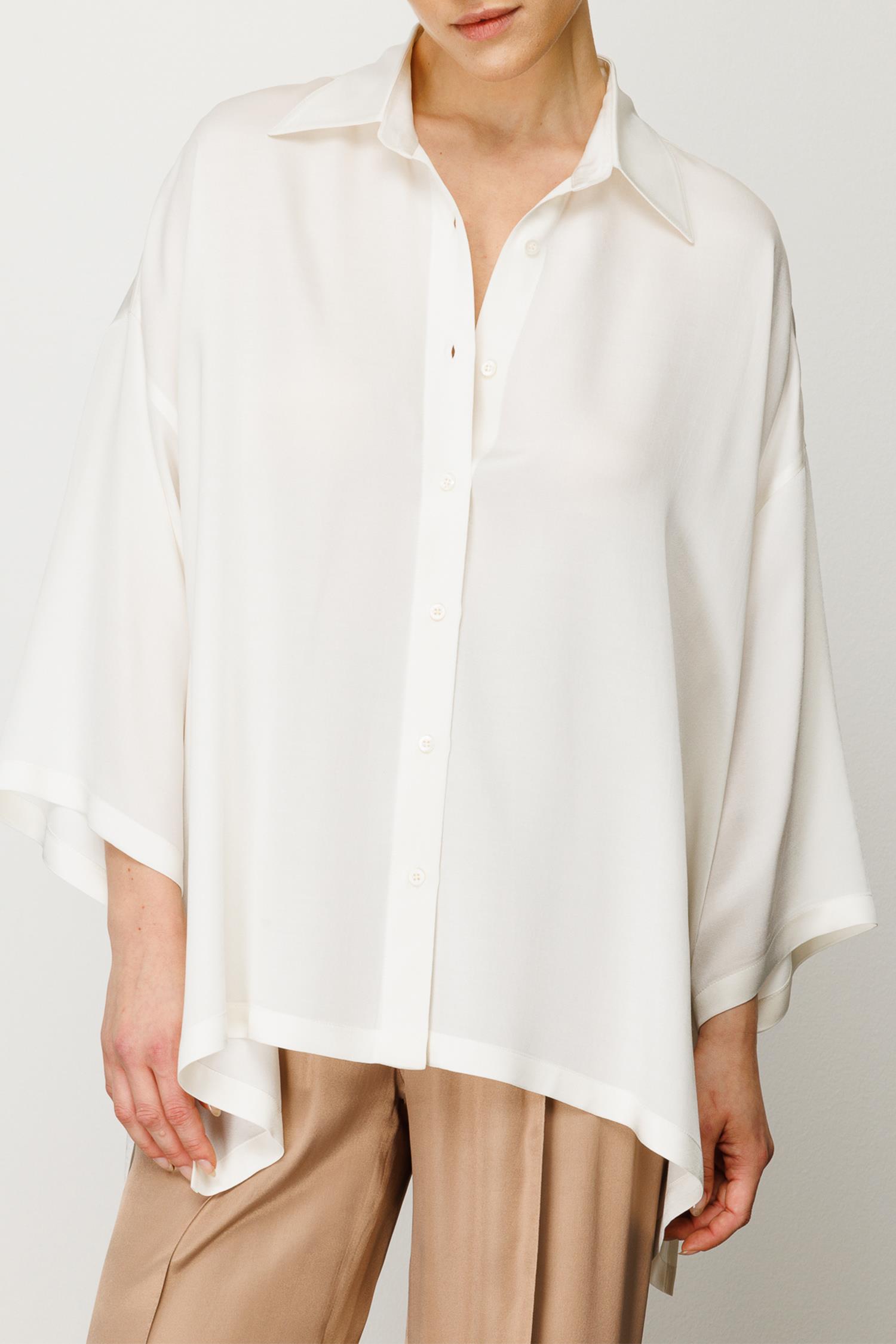 Oversize Düşük Kol Bluz