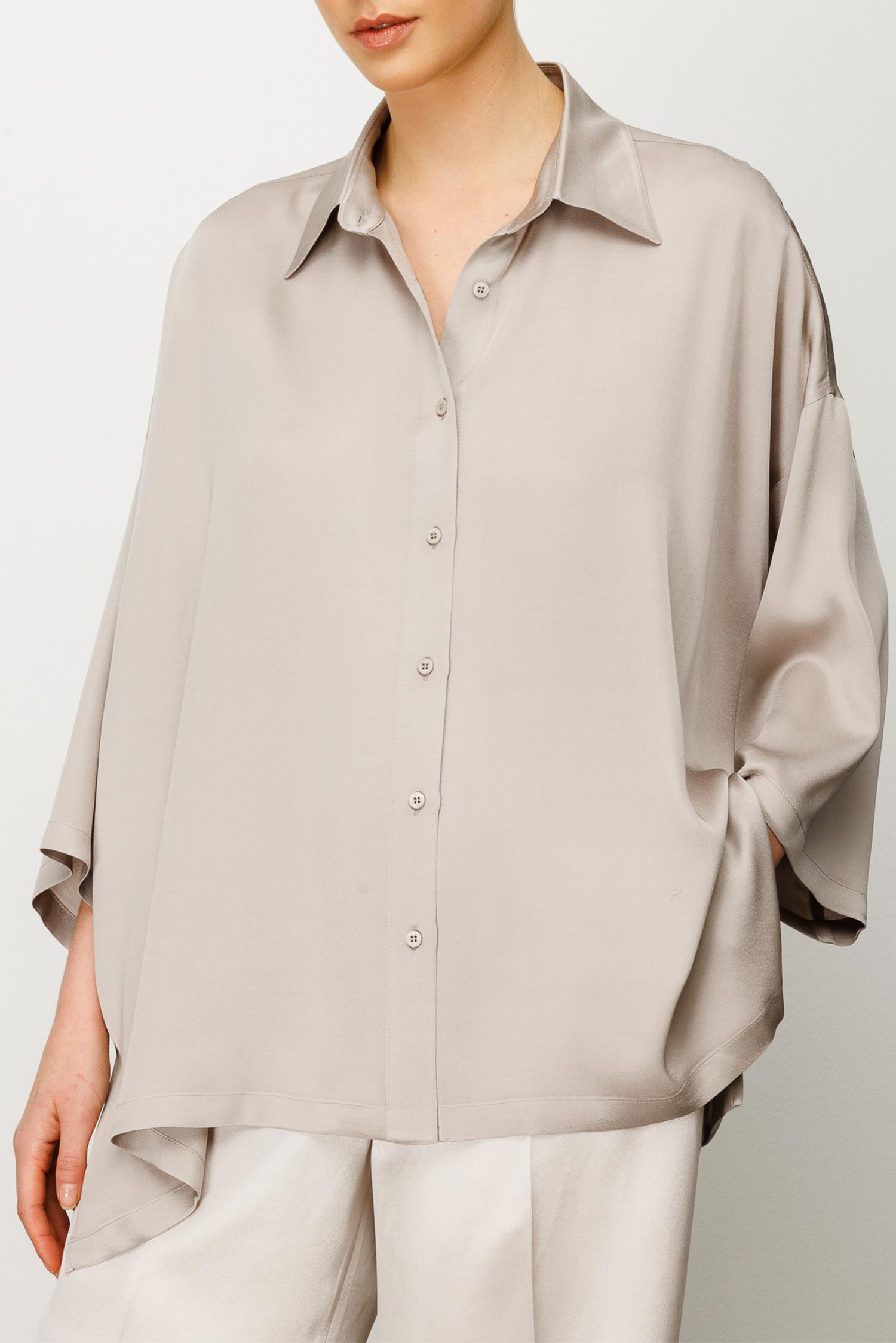 Oversize Düşük Kol Bluz