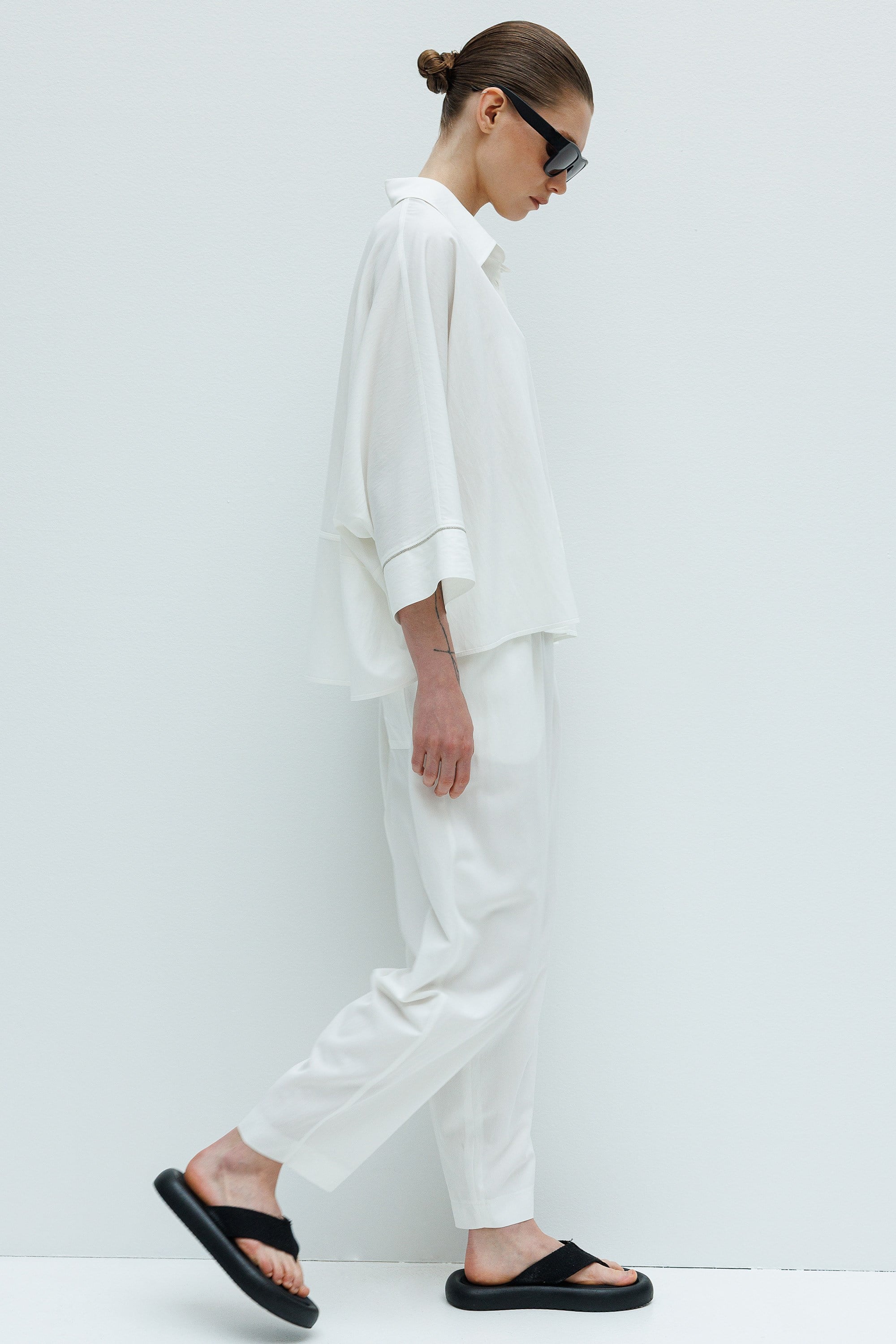 Oversize Yarasa Kol Bluz