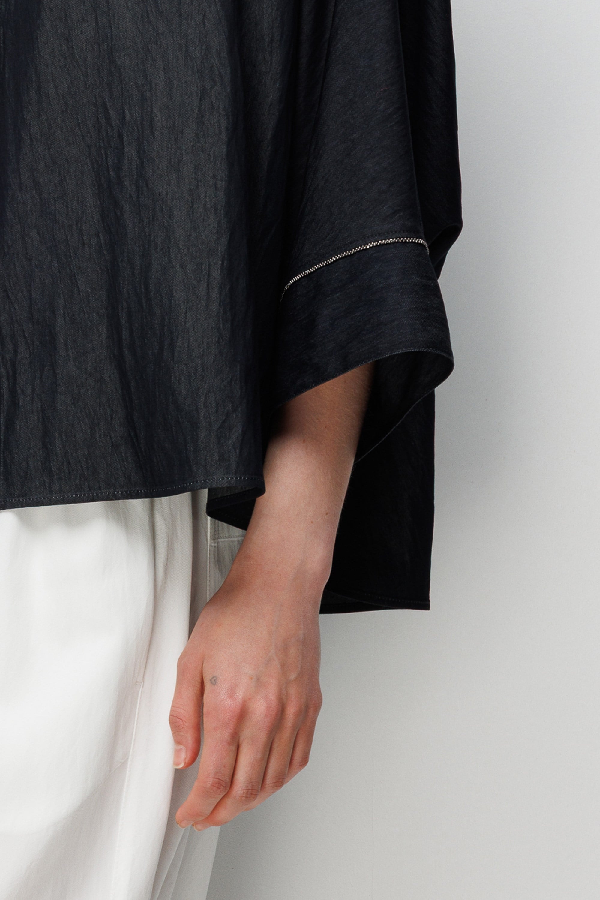 Oversize Yarasa Kol Bluz