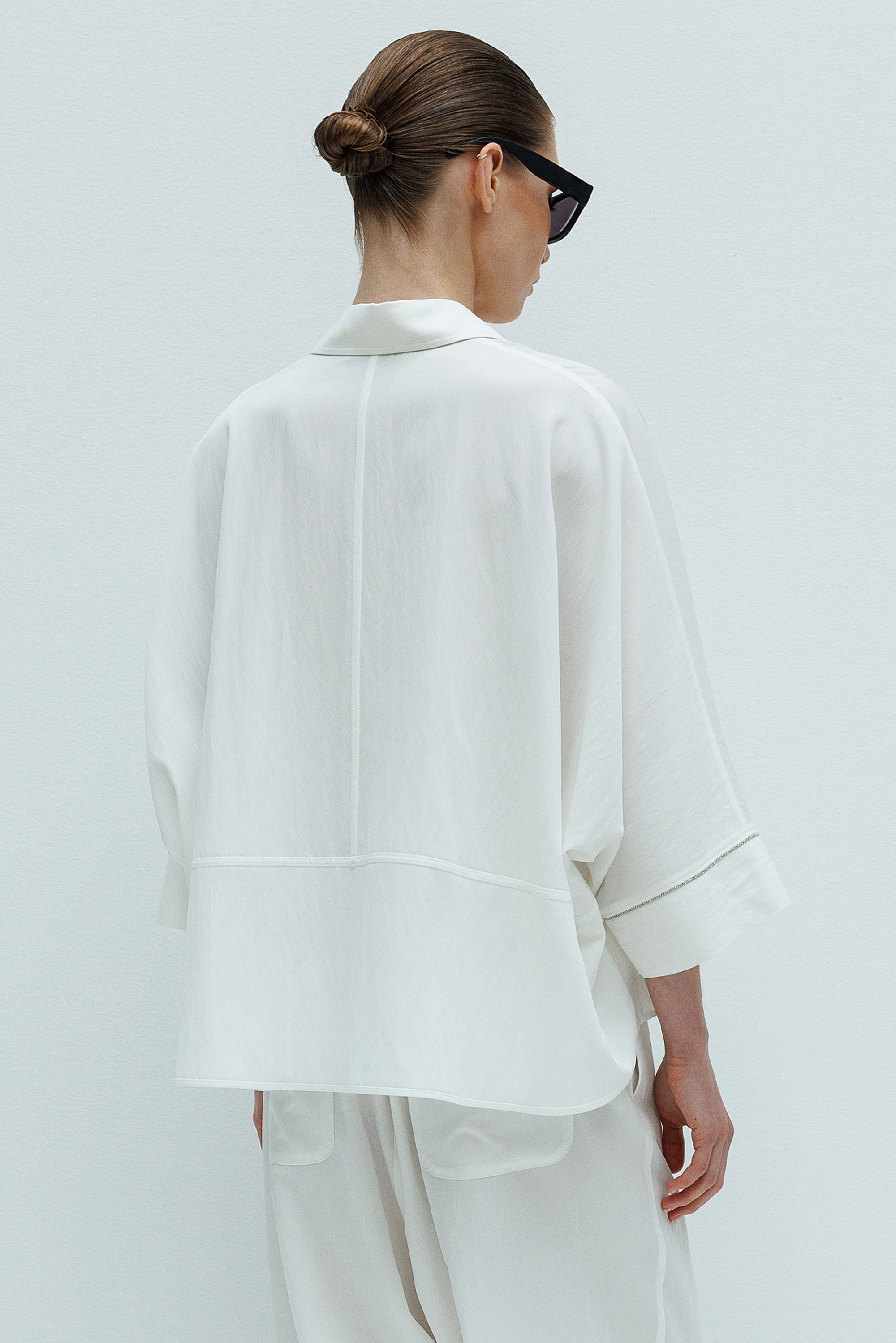 Oversize Yarasa Kol Bluz