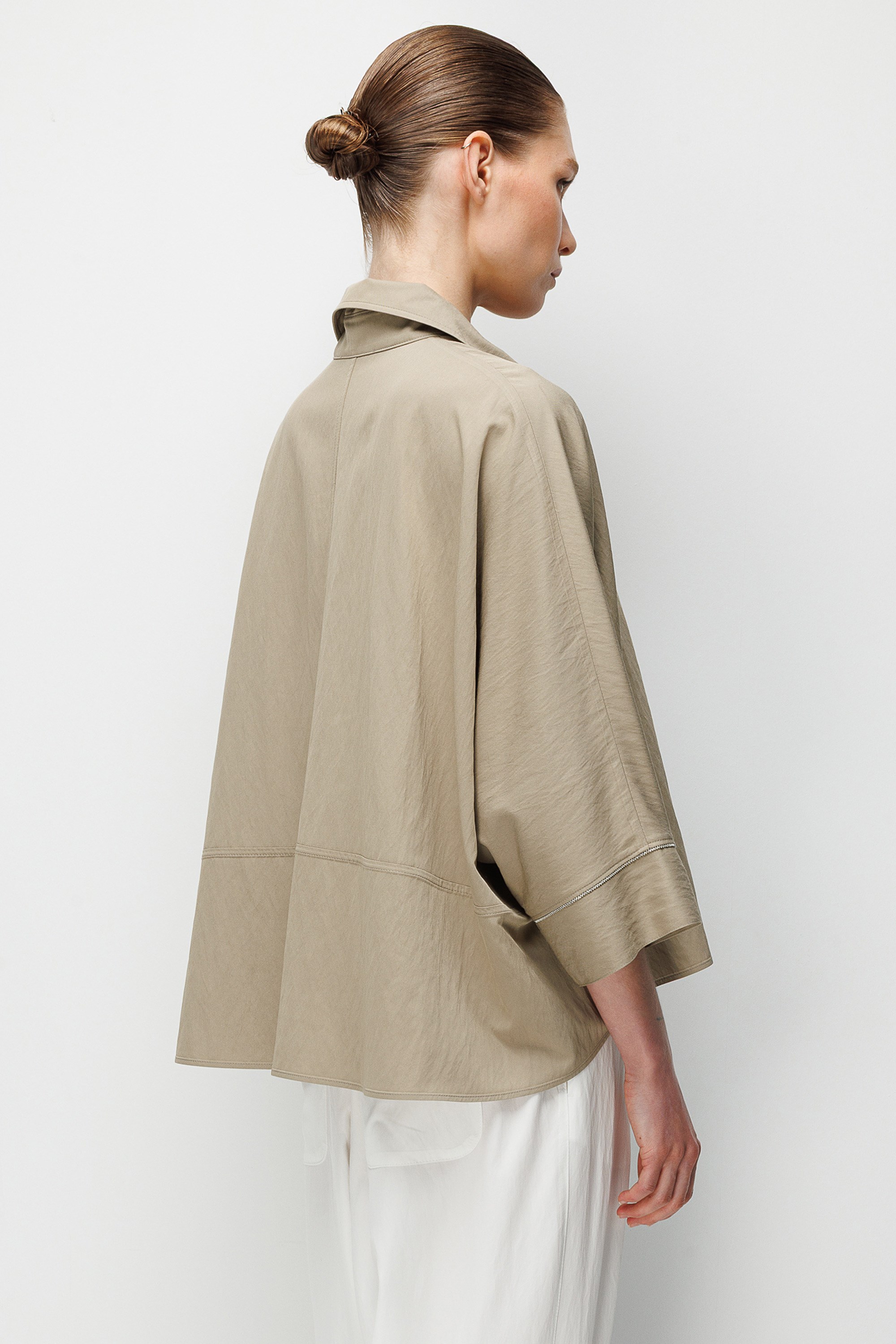 Oversize Yarasa Kol Bluz