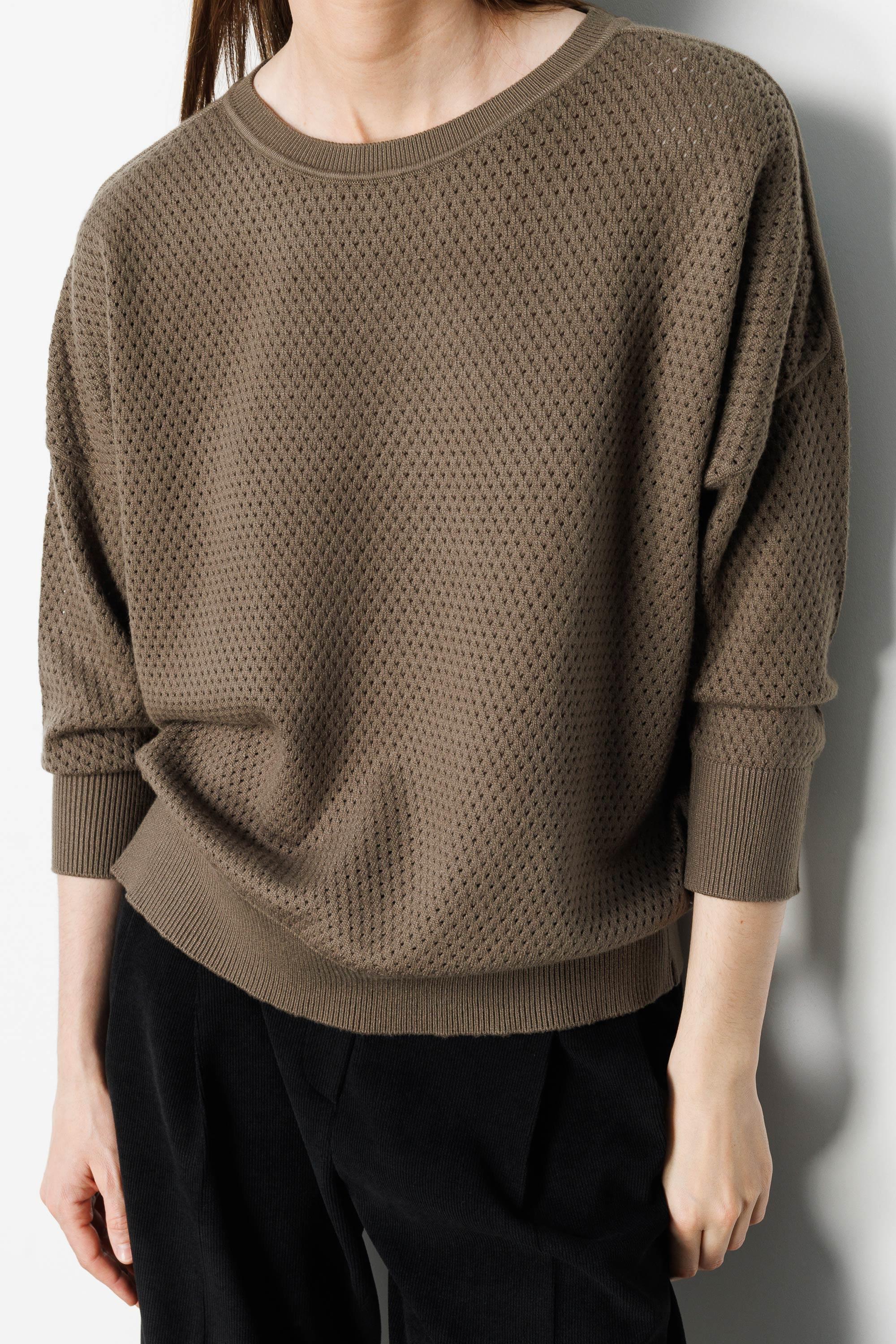 Petek Örgü Oversize Triko