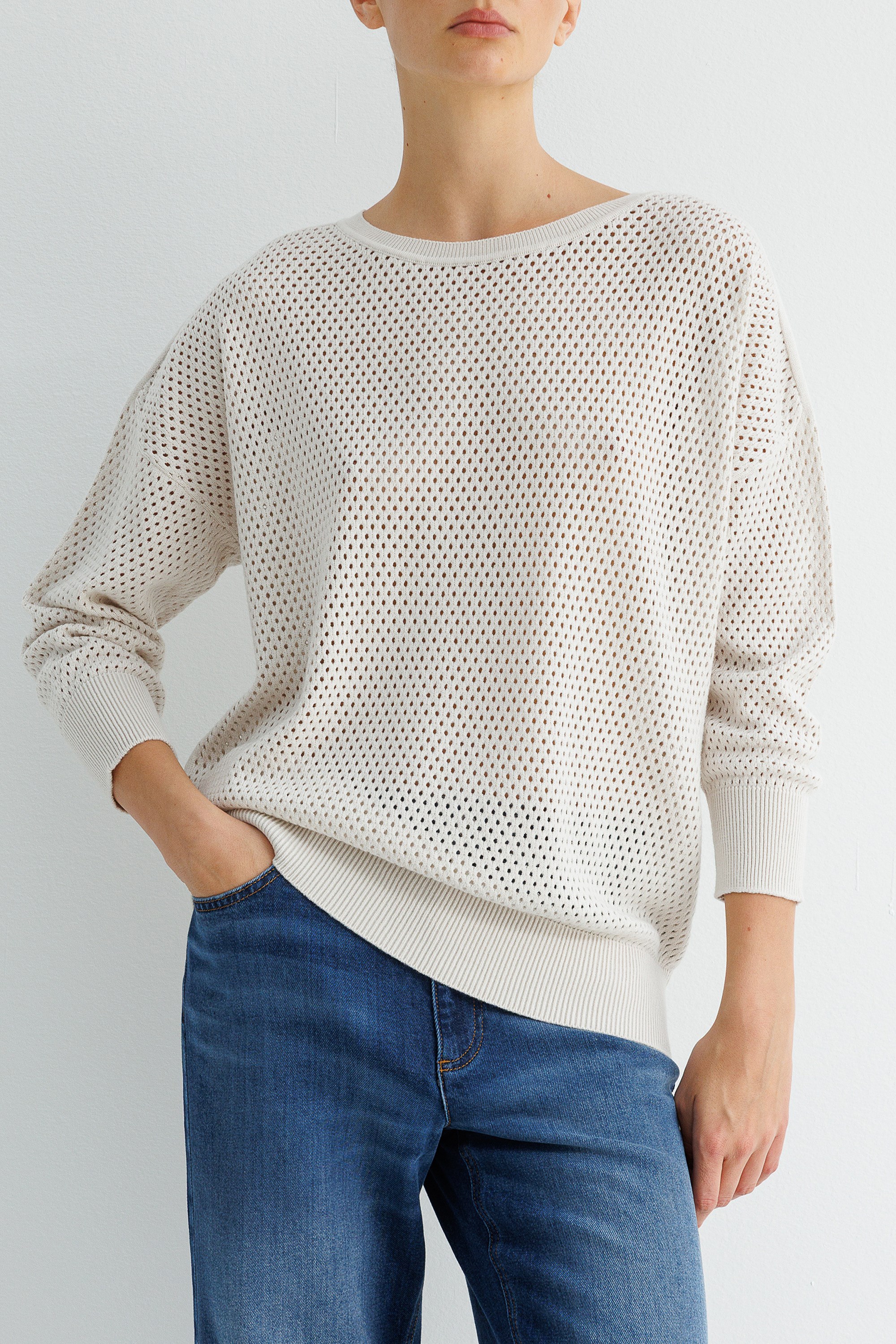 Petek Örgü Oversize Triko