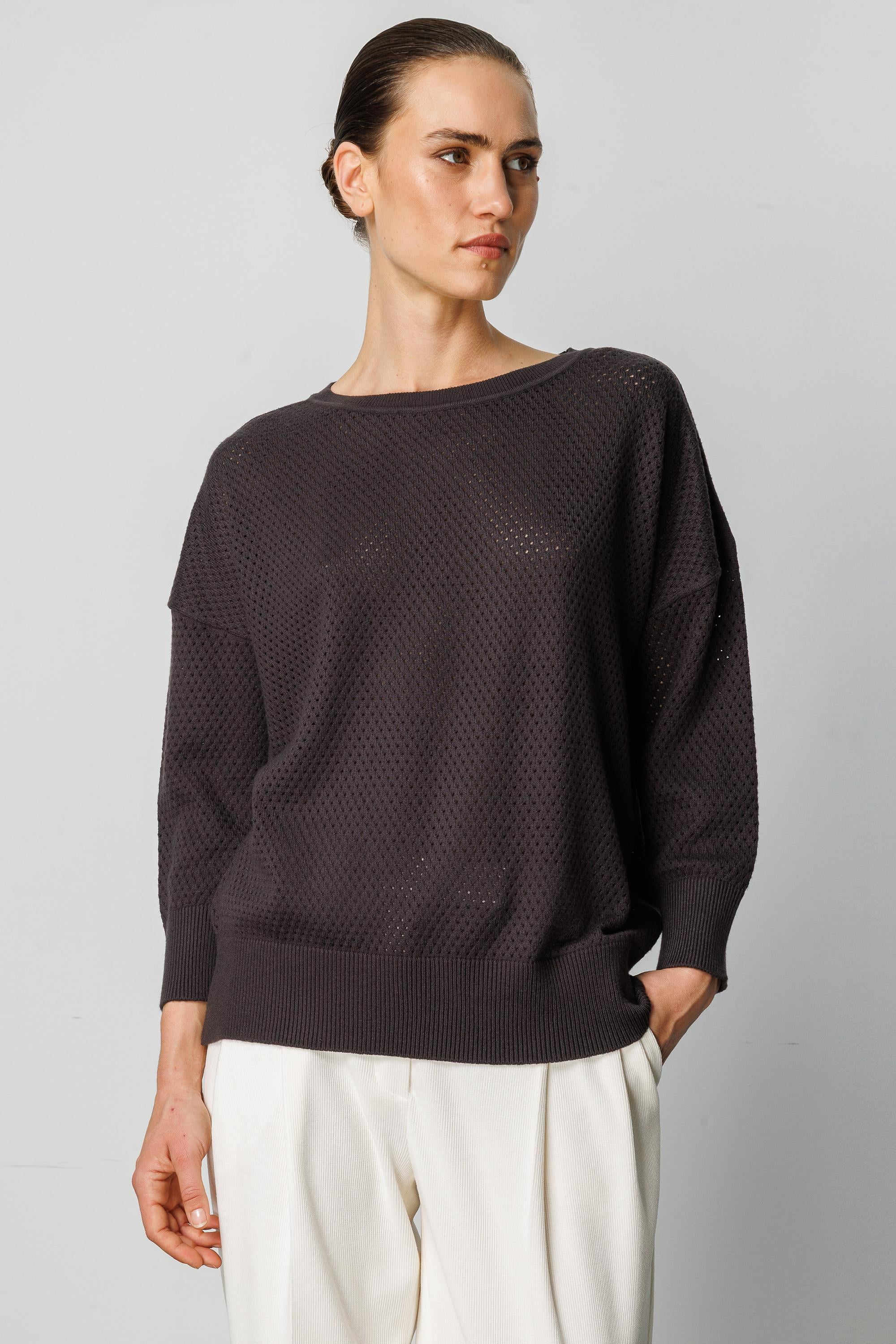 Petek Örgü Oversize Triko