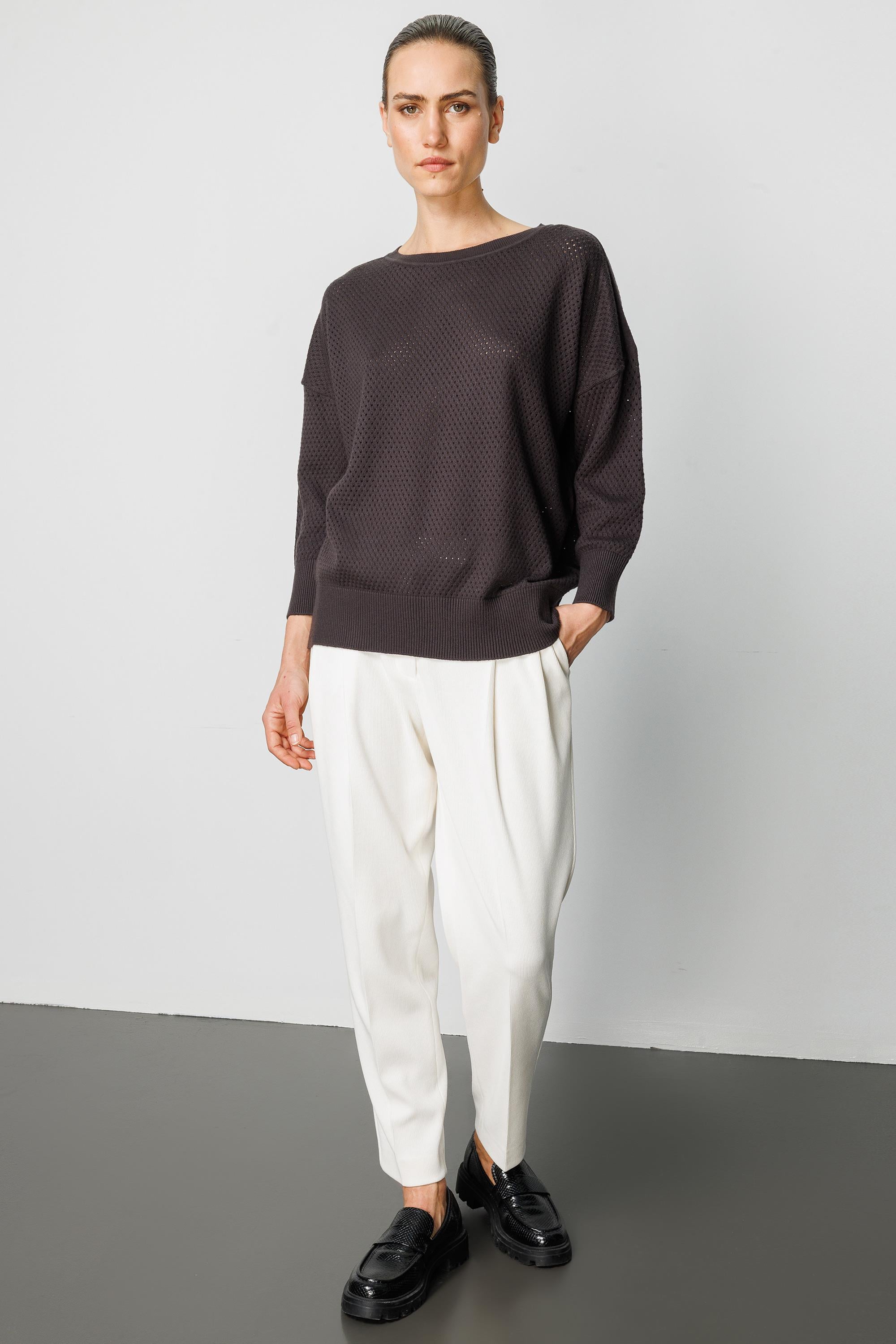 Petek Örgü Oversize Triko