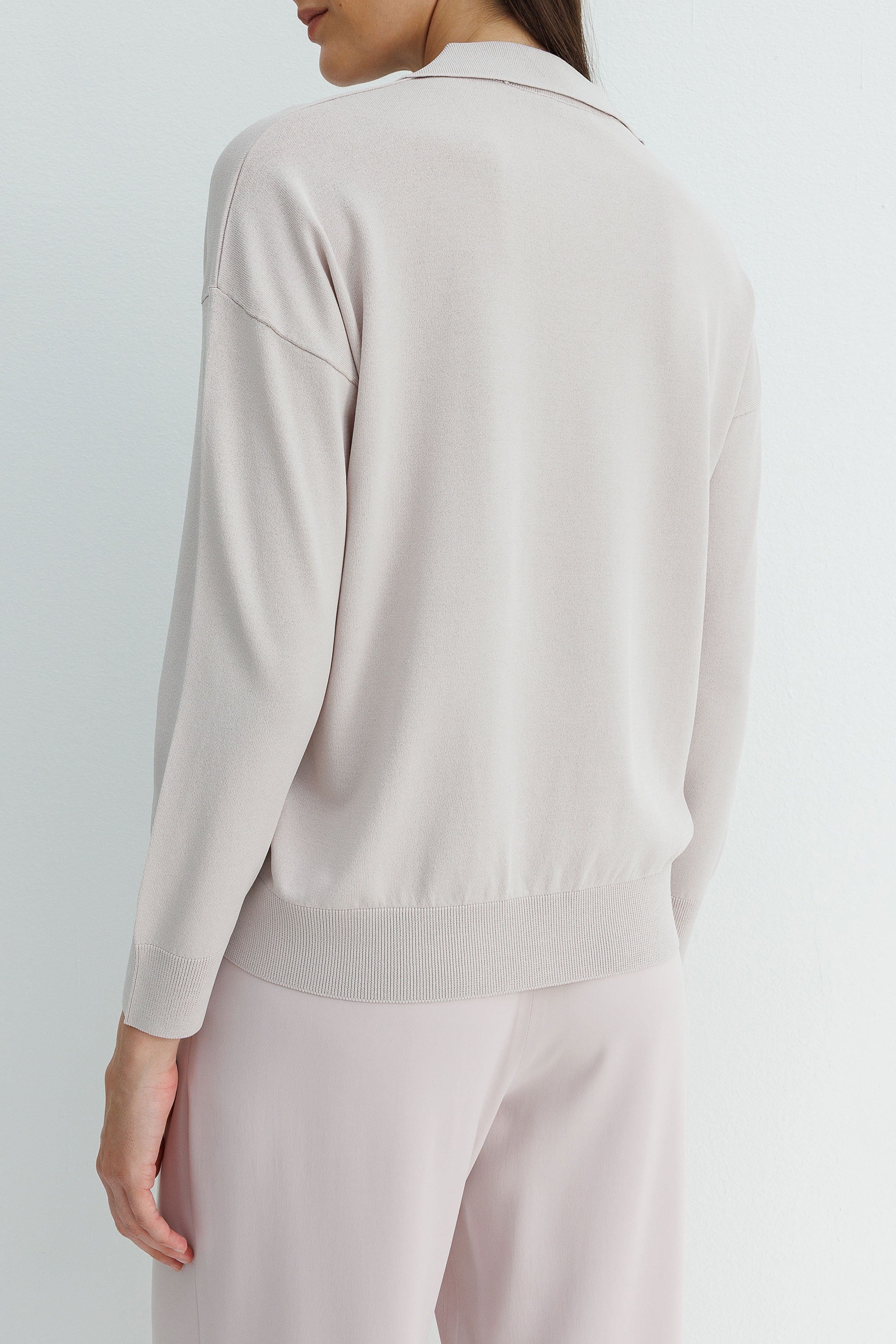 Polo Yaka Uzun Kol Triko