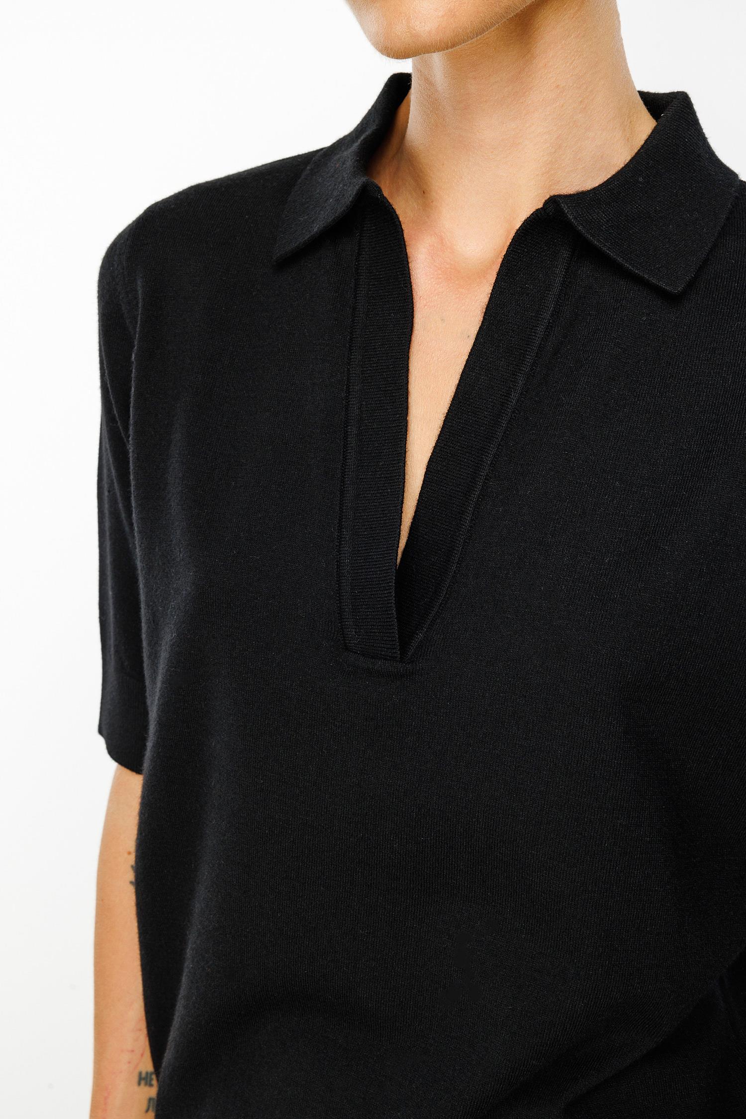 Polo Yaka Yarım Kol Triko