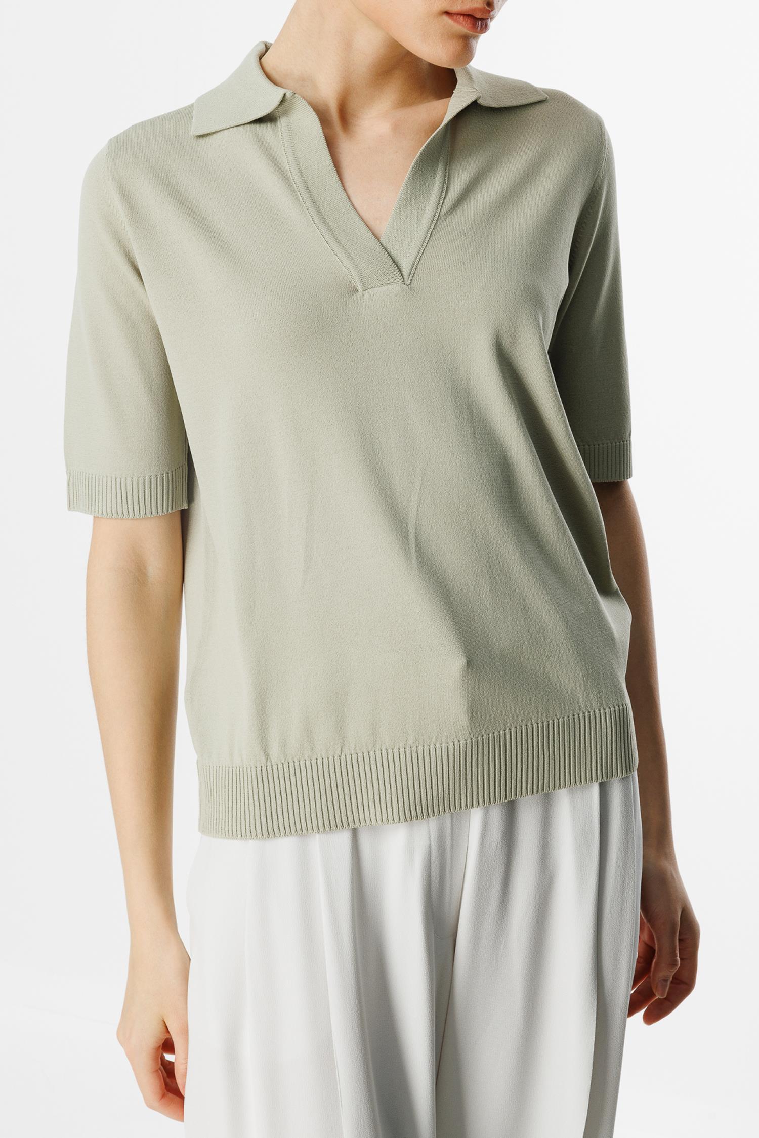 Polo Yaka Yarım Kol Triko