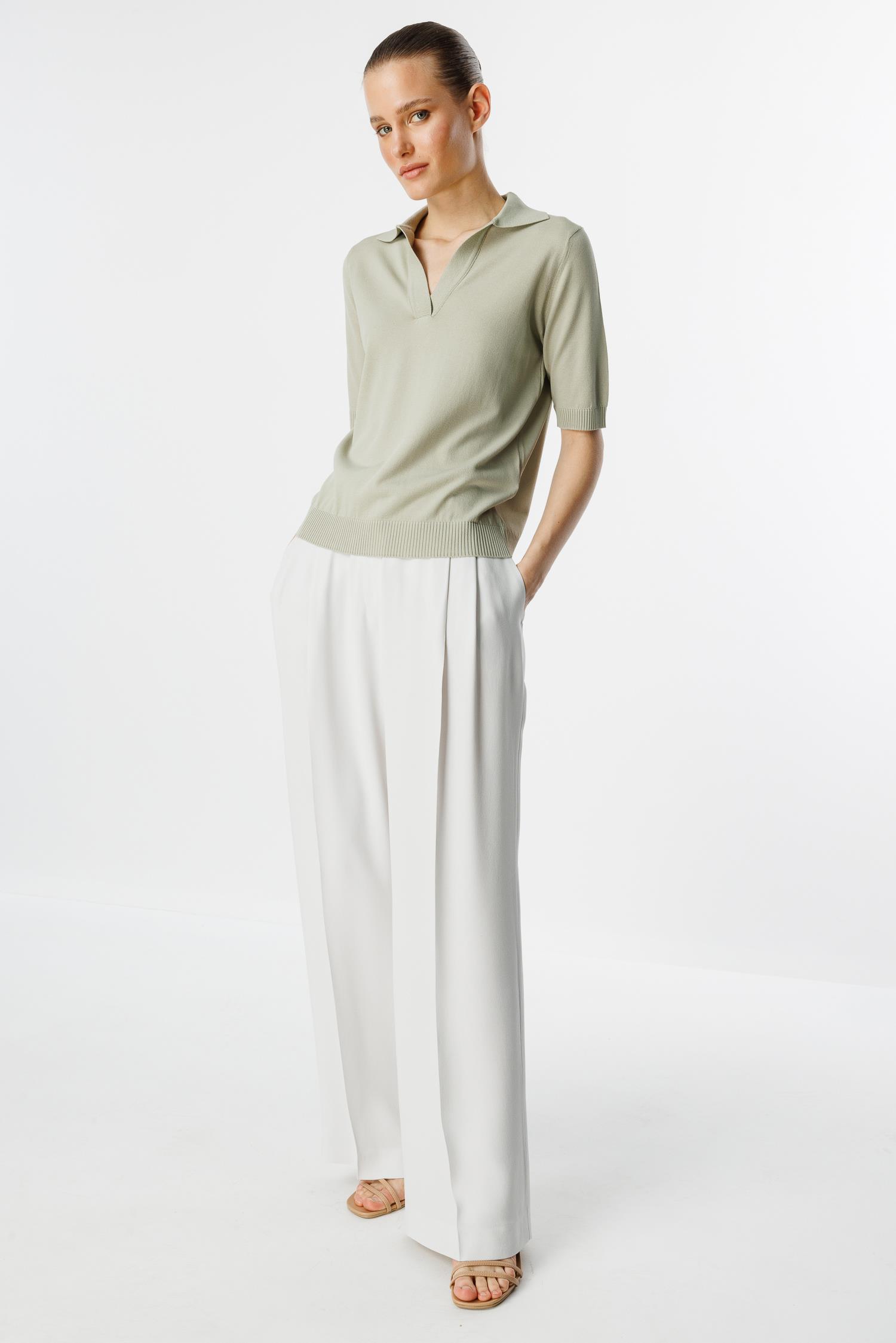 Polo Yaka Yarım Kol Triko