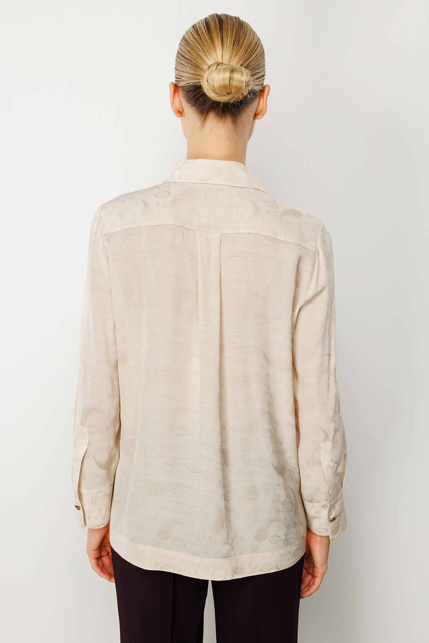 Şal Desenli Gömlek