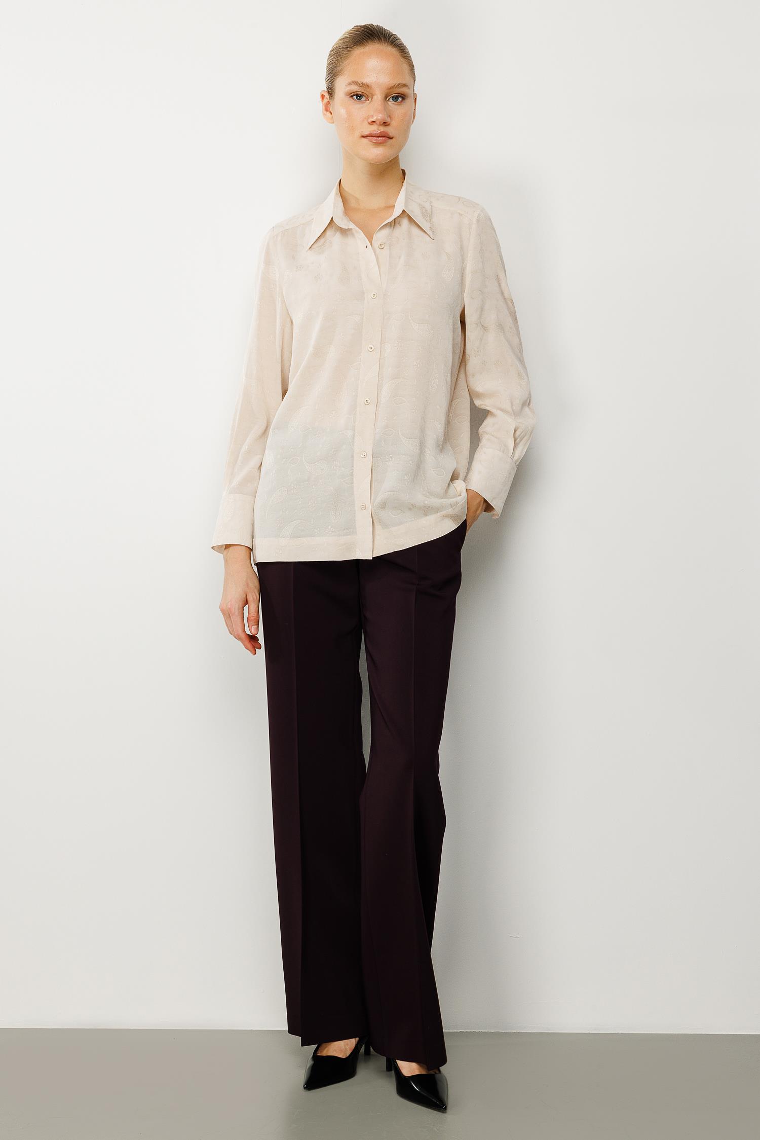 Şal Desenli Gömlek