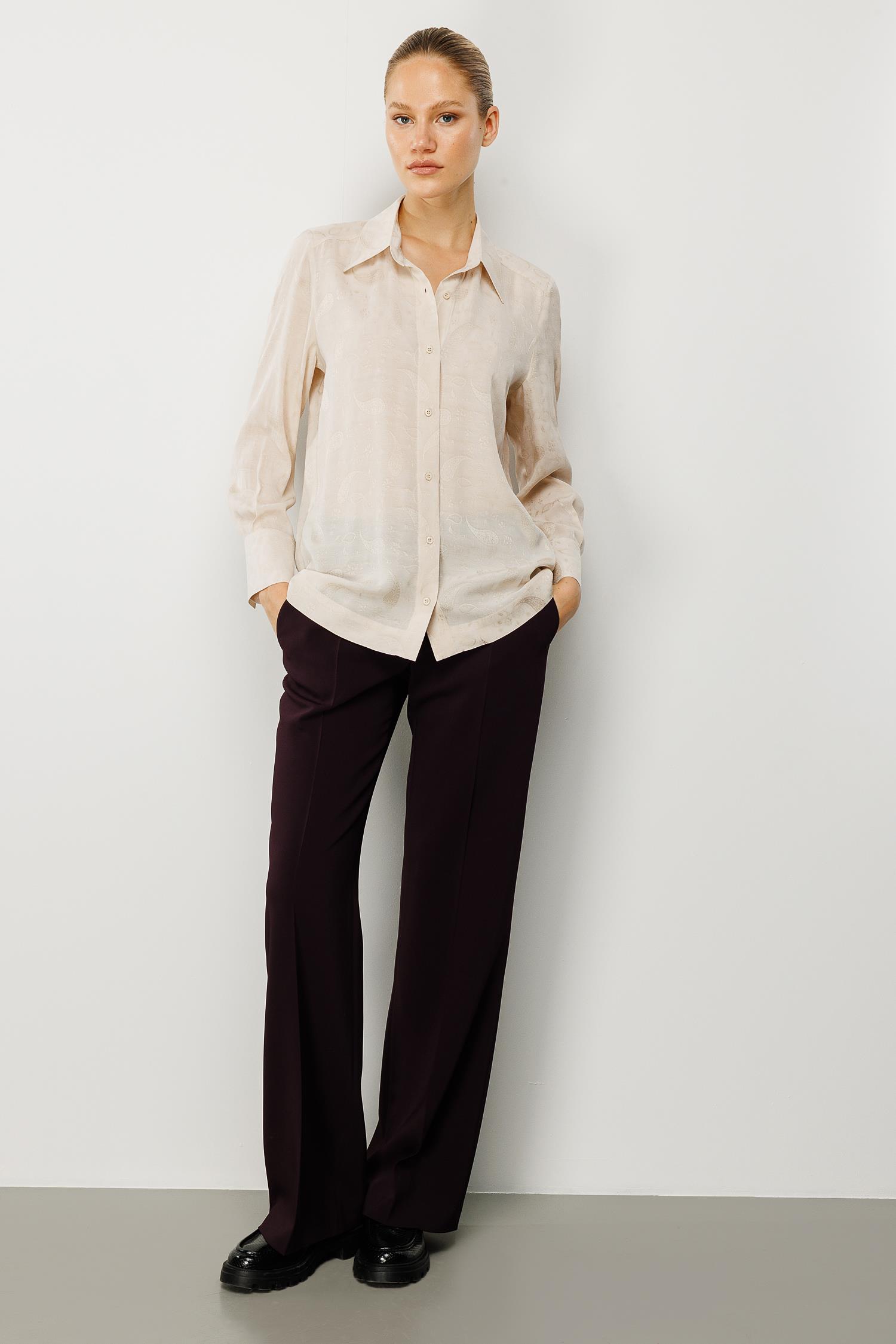 Şal Desenli Gömlek