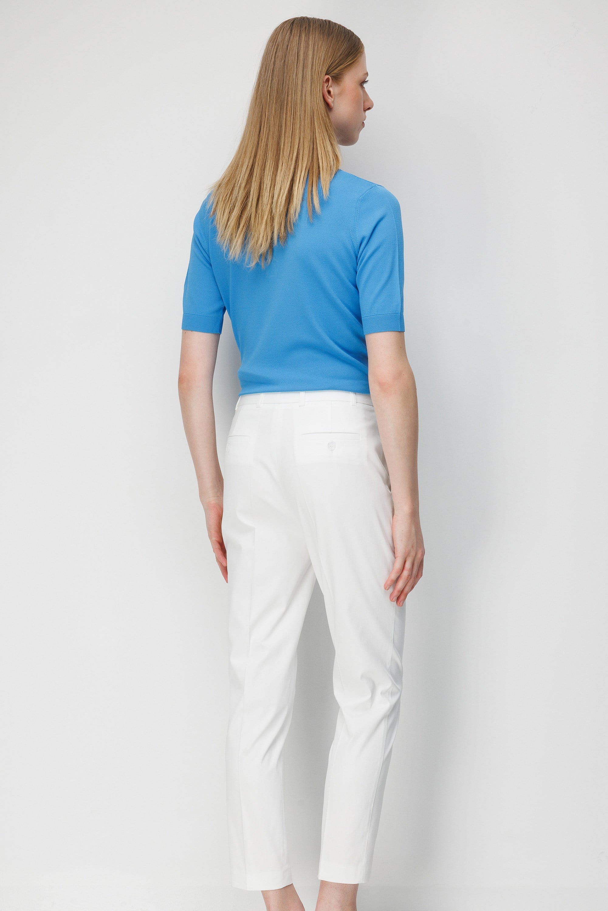 Slim Fit Cepli Koton Pantolon