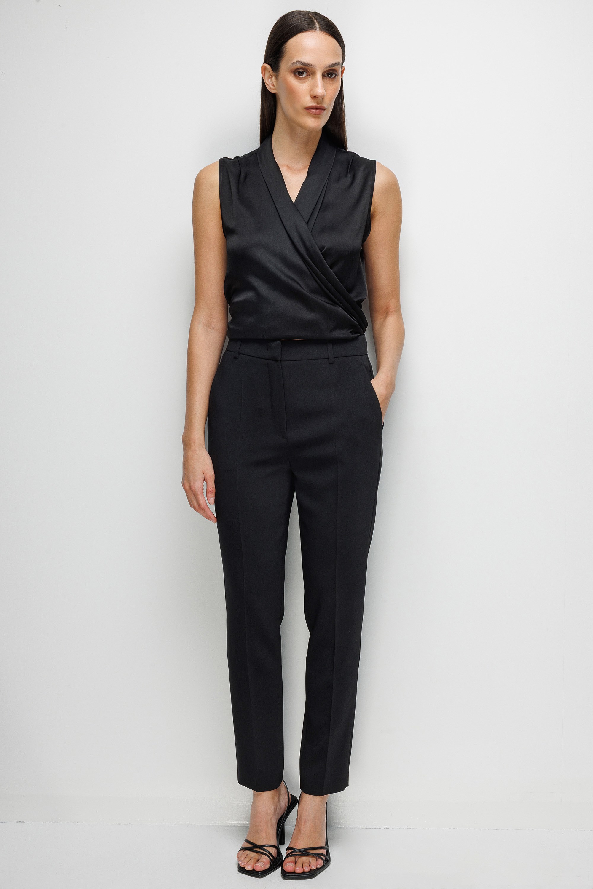 Slim Fit Cepli Pantolon