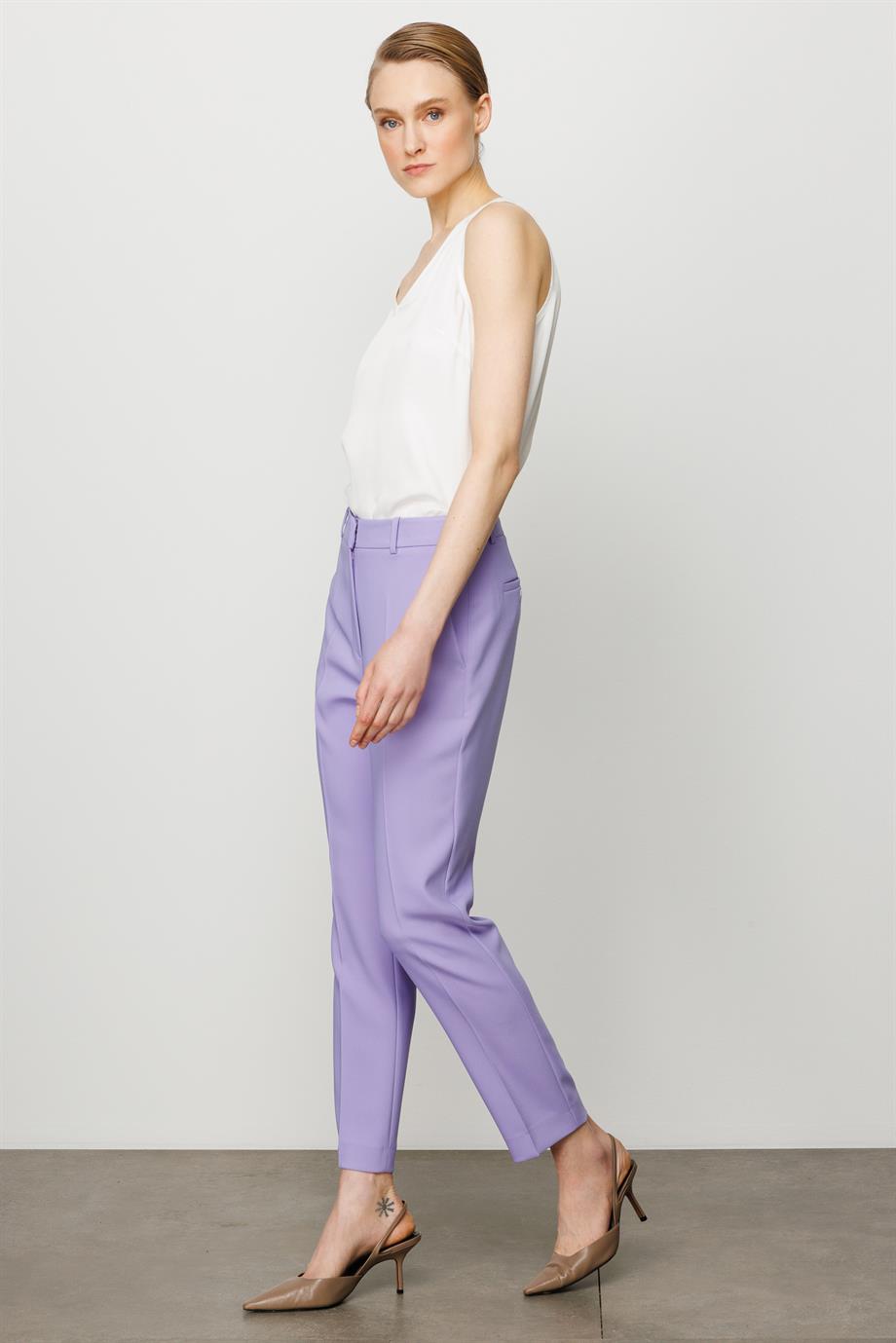 Slim Paça Fleto Cepli Pantolon