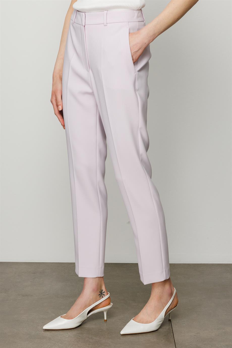 Slim Paça Fleto Cepli Pantolon