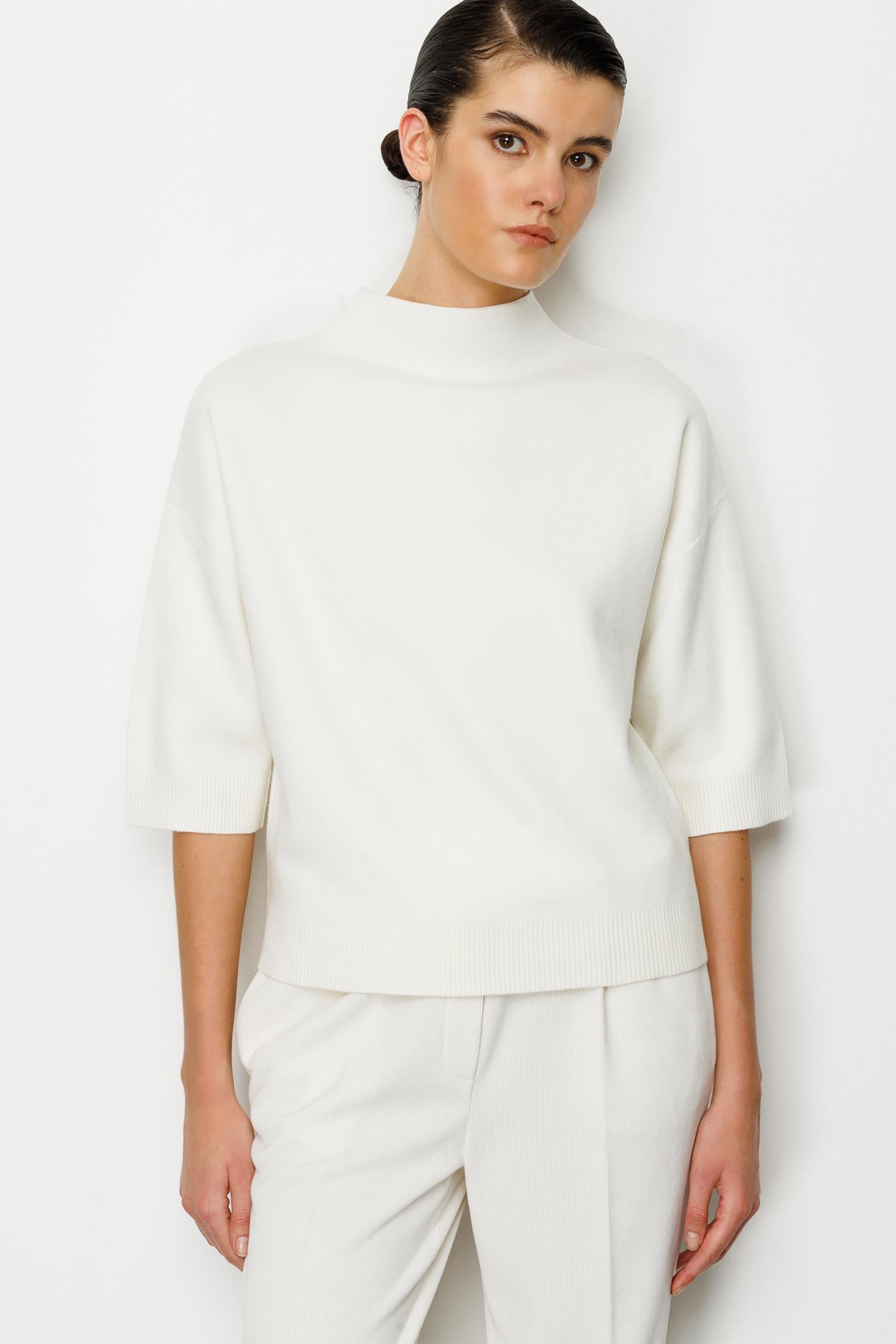 Truvakar Kol Dik Yaka Triko