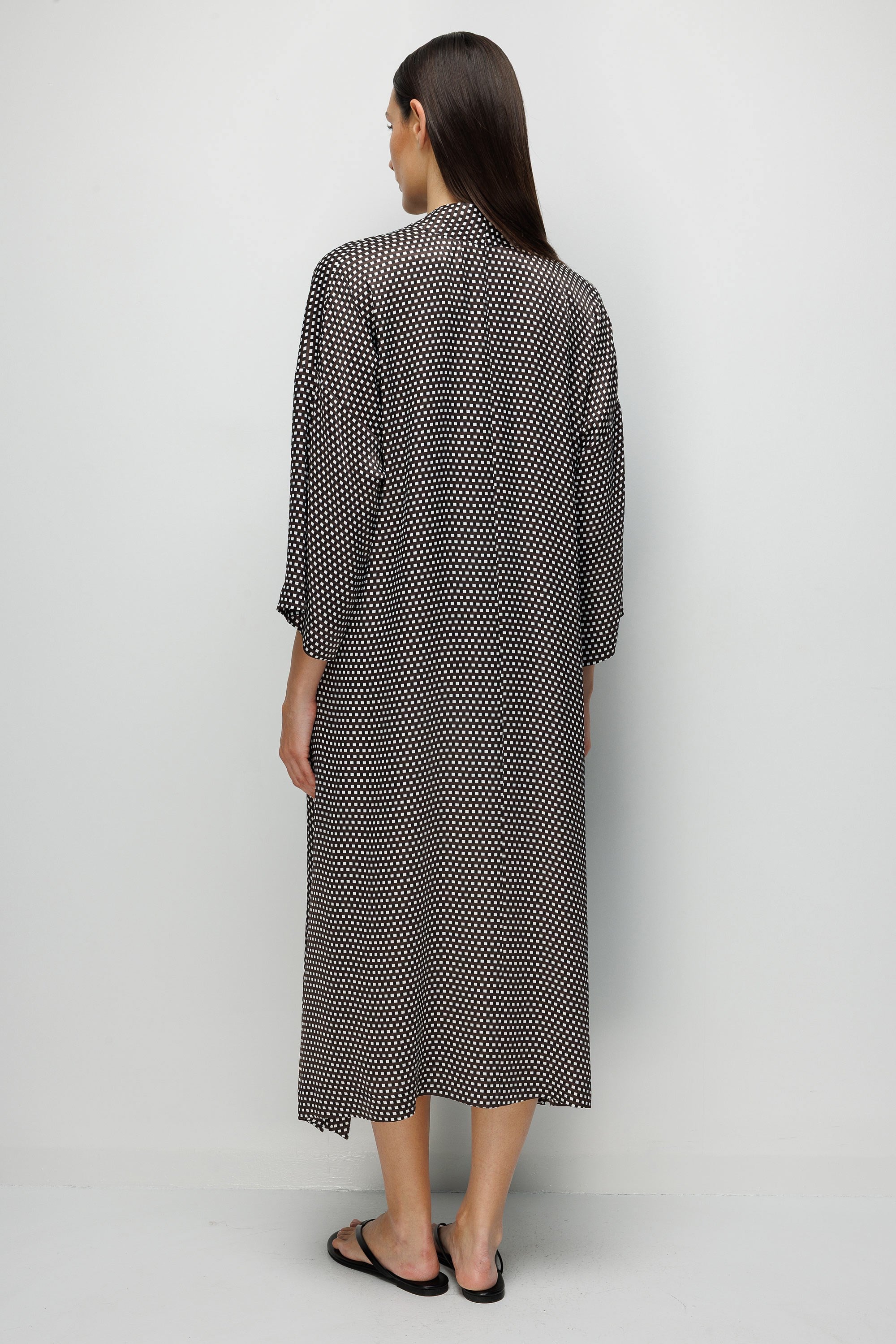 V Yaka Empirme Elbise