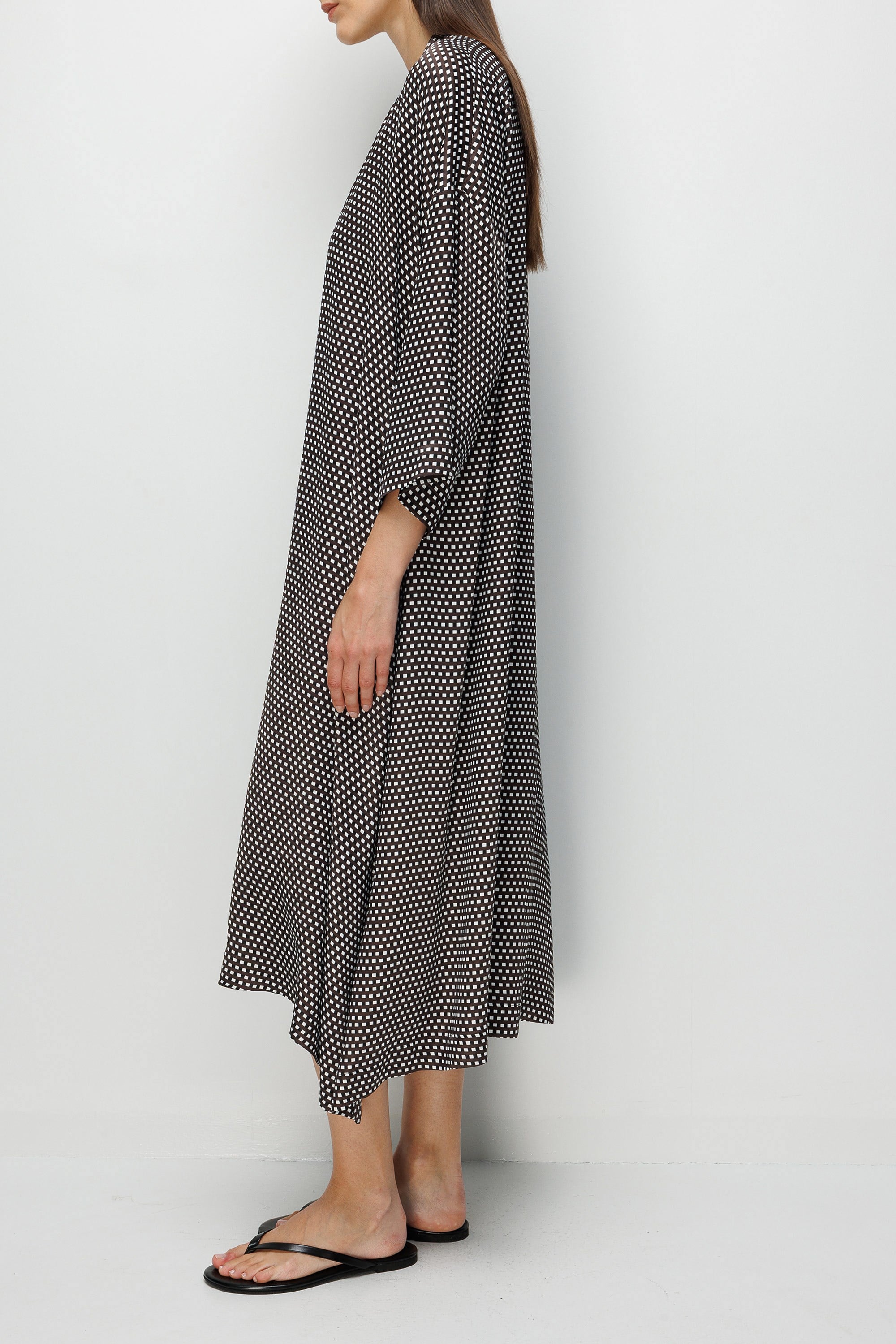 V Yaka Empirme Elbise