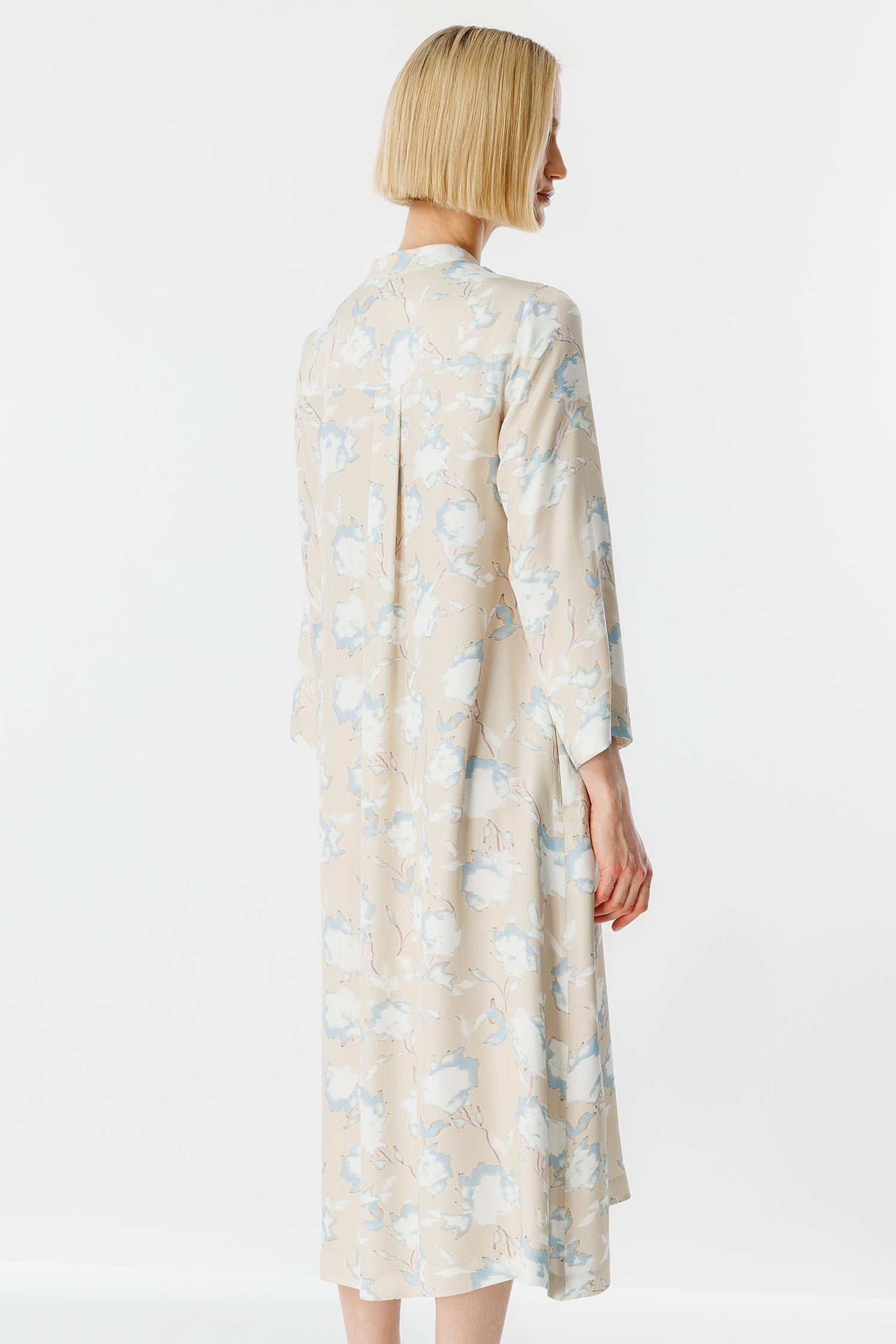 V Yaka Midi Empirme Elbise