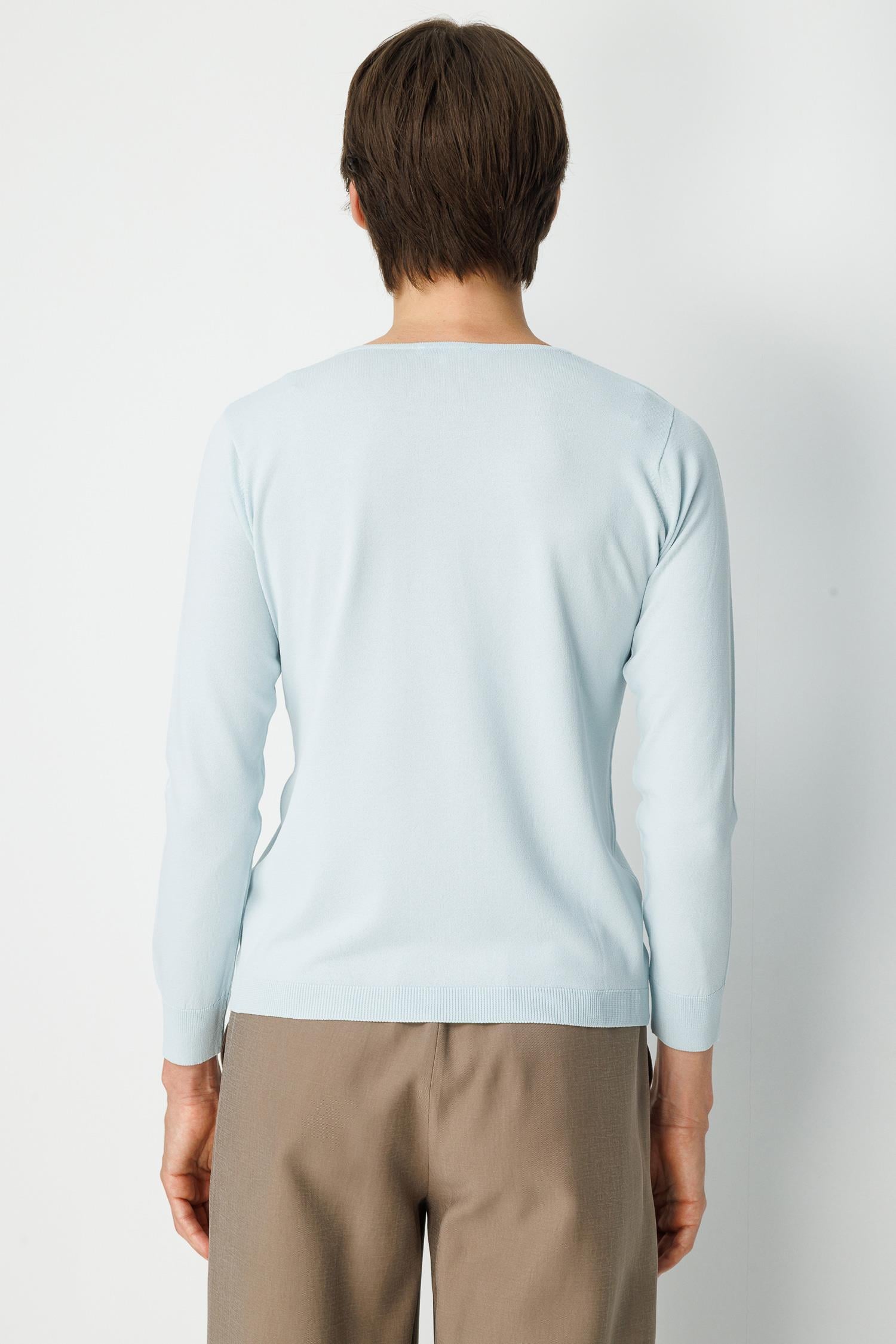 V Yaka Uzun Kol Triko