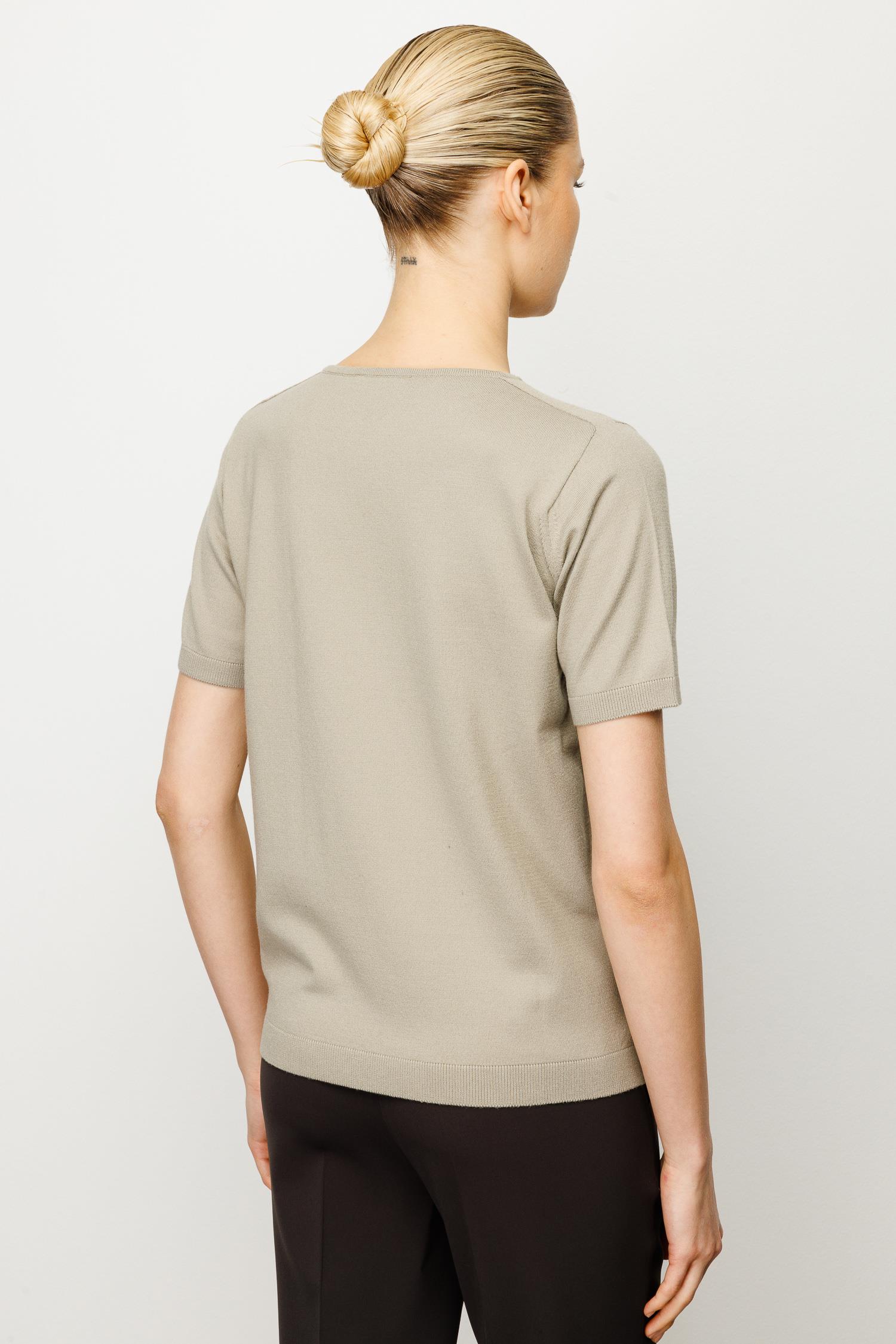 V Yaka Yarım Kol Triko