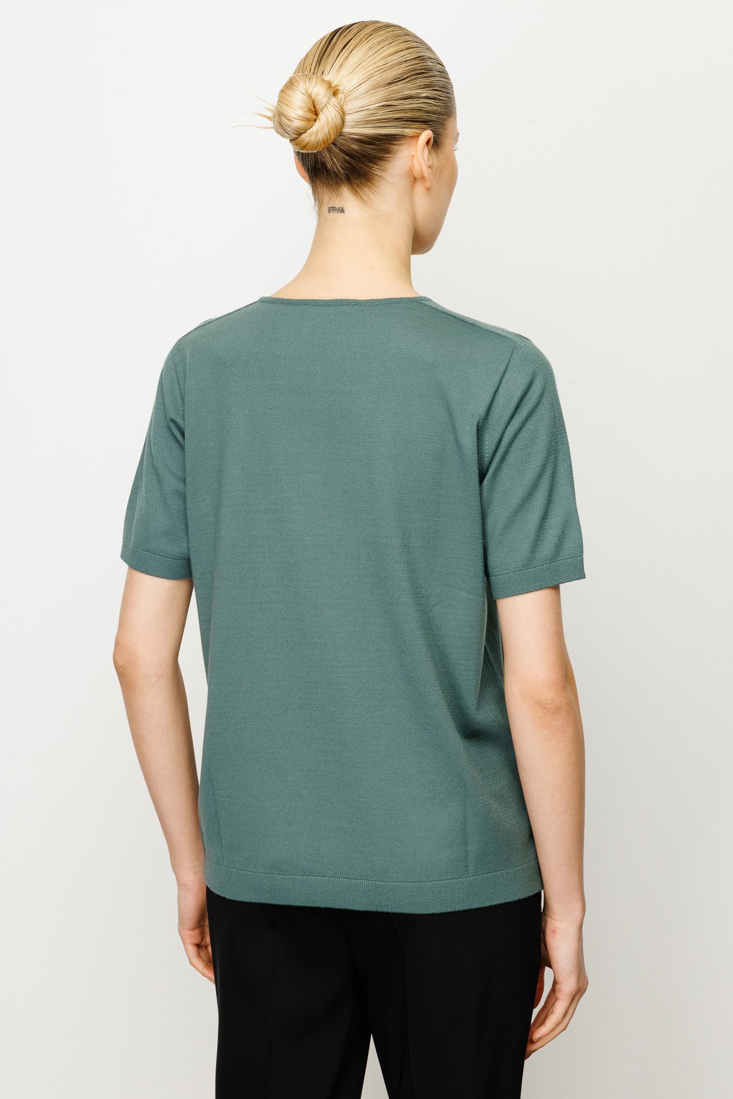 V Yaka Yarım Kol Triko