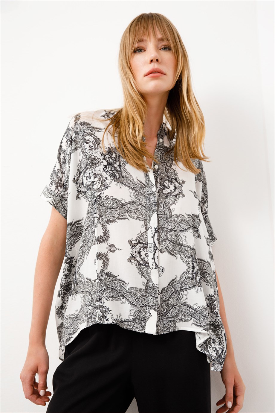 Viskon Empirme Gömlek