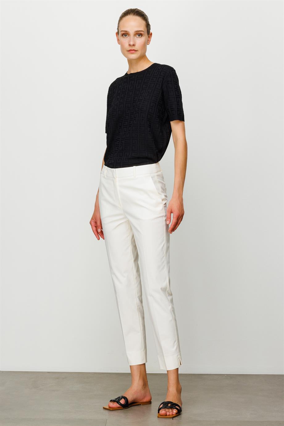 Yırtmaçlı Cepli Pantolon