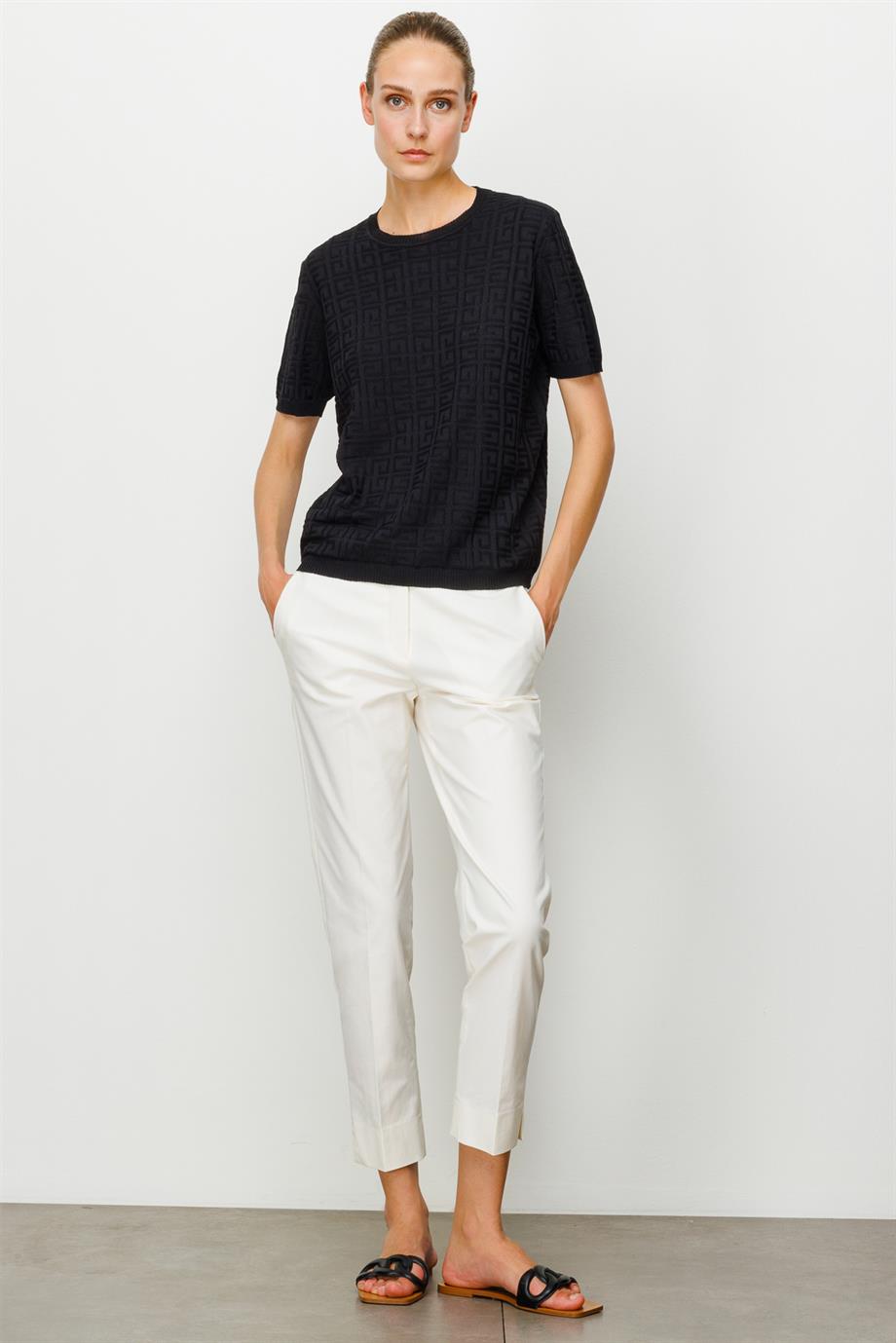 Yırtmaçlı Cepli Pantolon