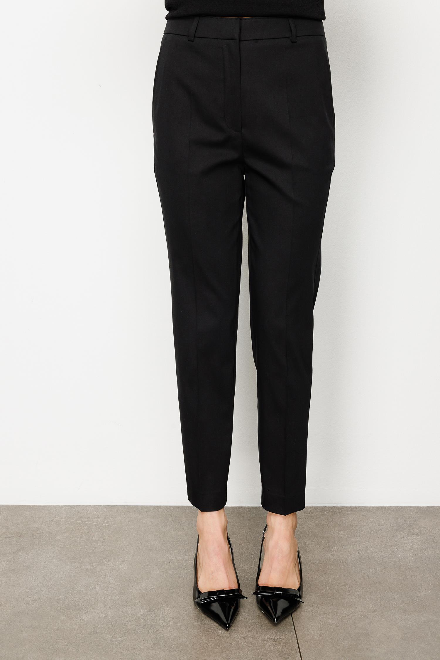 Yüksek Bel Slim Paça Pantolon