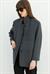 Dik Yaka Oversize ceket
