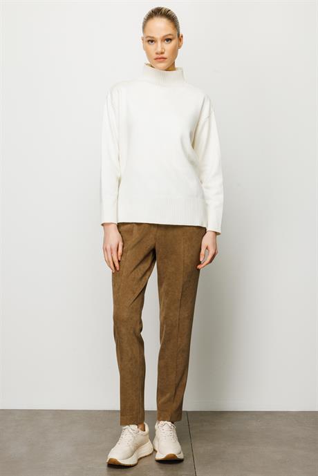 Dik Yaka Oversize Triko