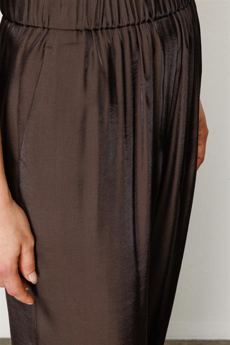 ELASTAN KEMERLİ BOL KESİM PANTOLON