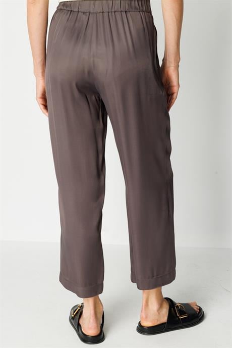 Elastan Kemerli Bol Kesim Pantolon