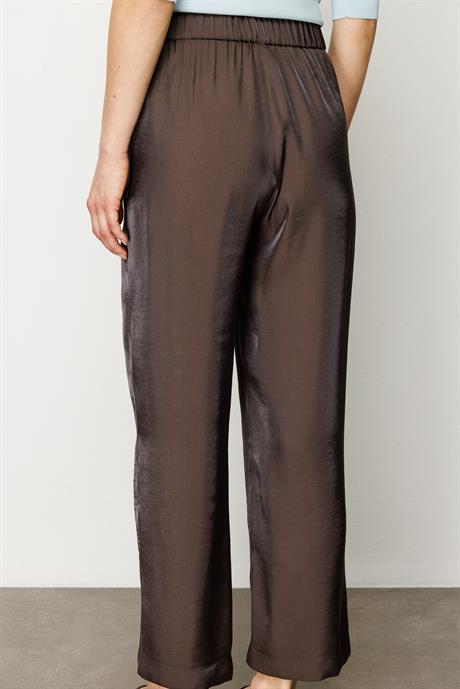 ELASTAN KEMERLİ BOL KESİM PANTOLON